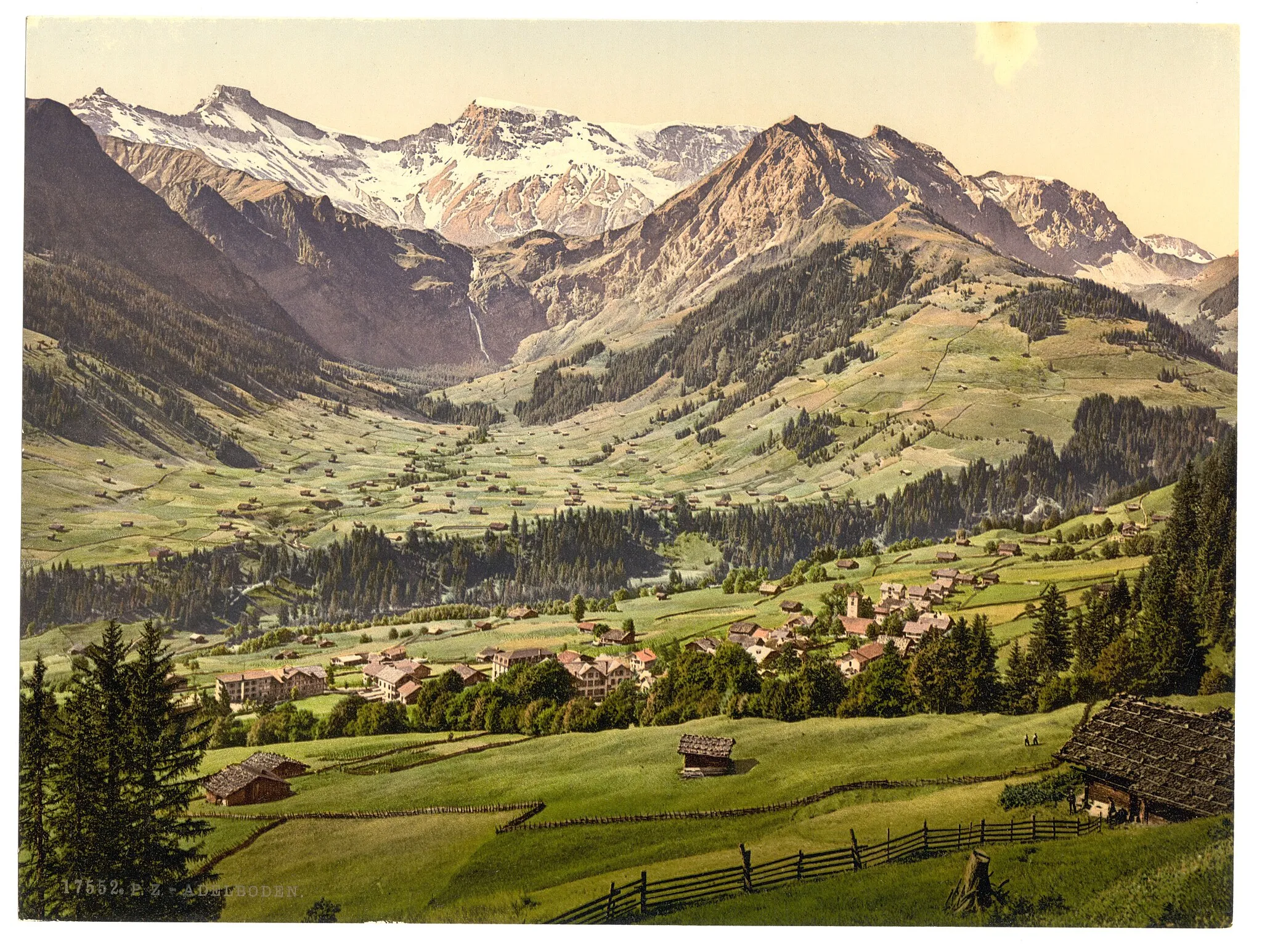 Photo showing: Print no. "17552".; Forms part of: Views of Switzerland in the Photochrom print collection.; Title from the Detroit Publishing Co., Catalogue J-foreign section, Detroit, Mich. : Detroit Publishing Company, 1905.