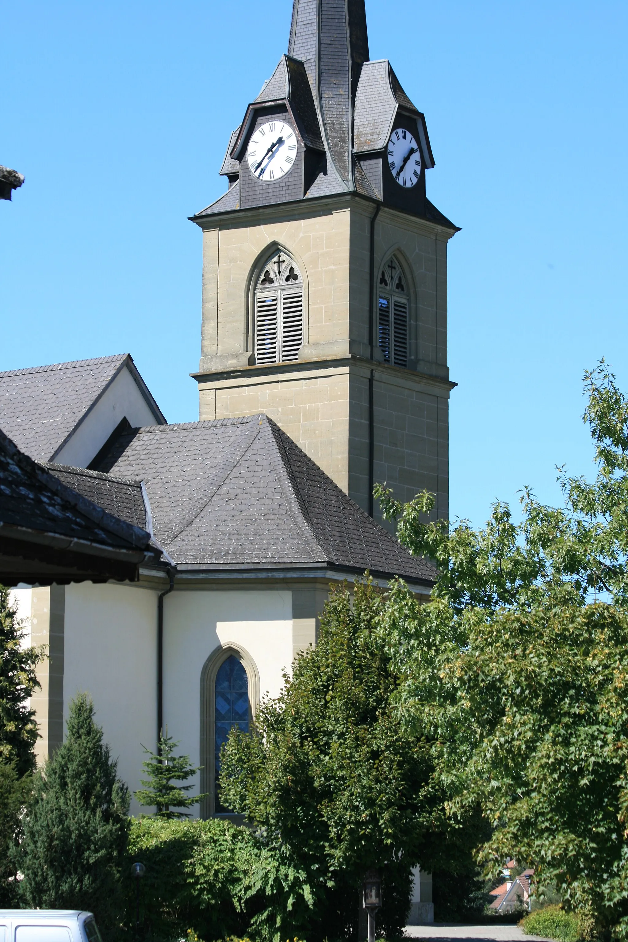 Photo showing: Römisch-katholische Kirche Alterswil, Kanton Freiburg, Schweiz