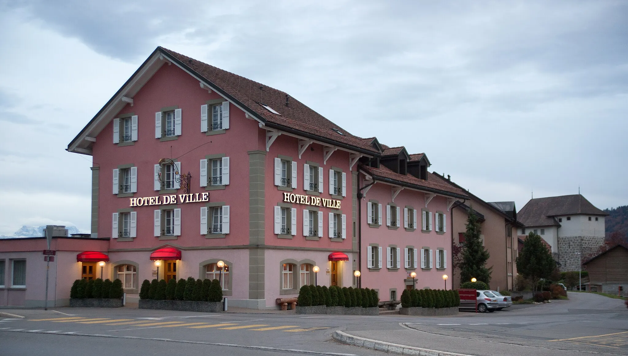 Photo showing: Hôtel de ville d'Attalens, canton de Fribourg, Suisse.