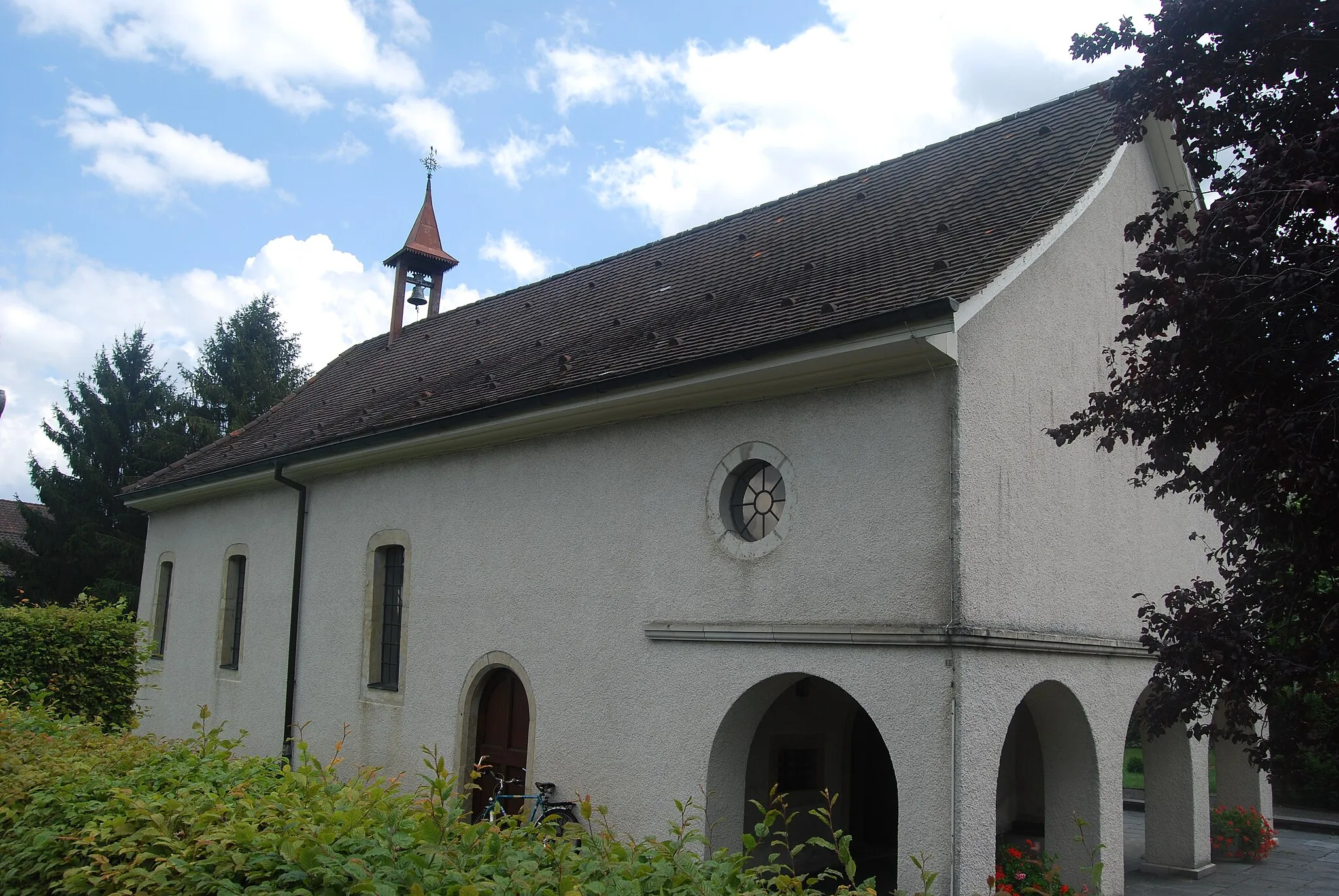 Photo showing: Chapell St. Hubert at Bassecourt, canton of Jura, Switzerland