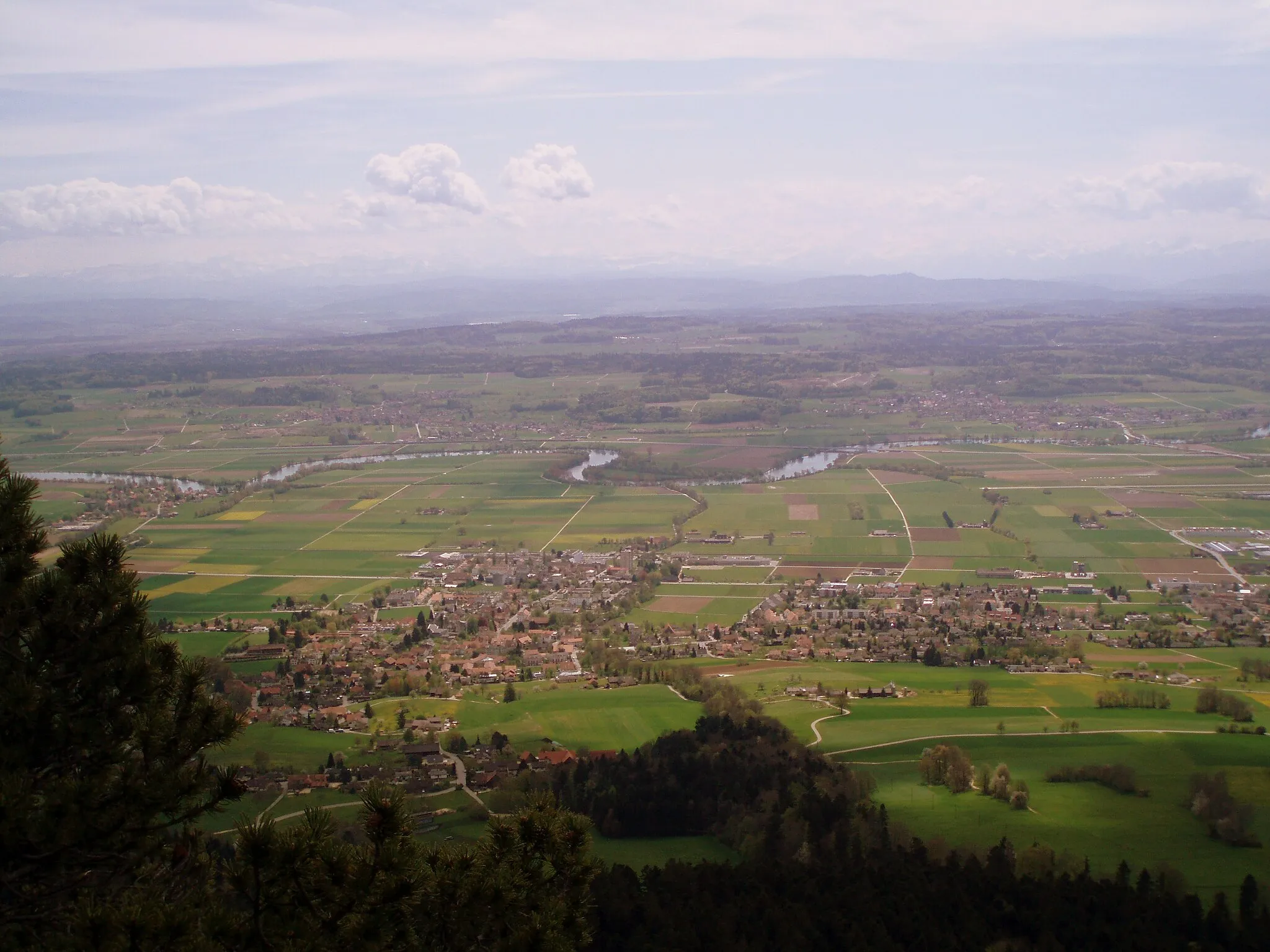 Photo showing: View on Bettlach/Switzerland from North