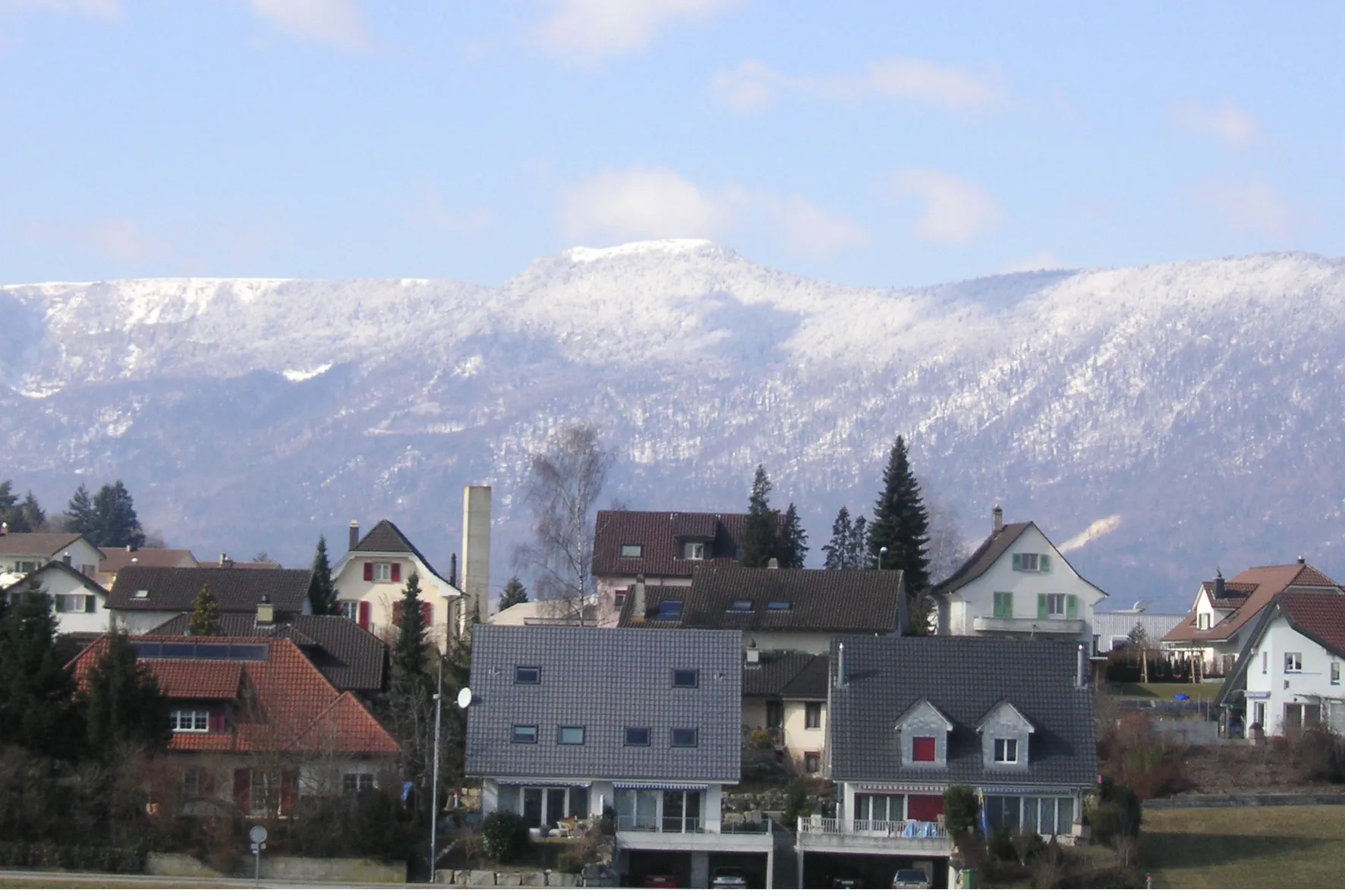 Photo showing: Biberist Quartier Stapfacker Richtung Solothurn/Hasenmatt