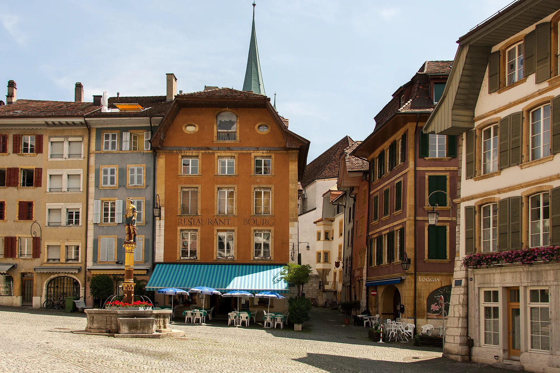 Photo showing: Burgplatz in Biel