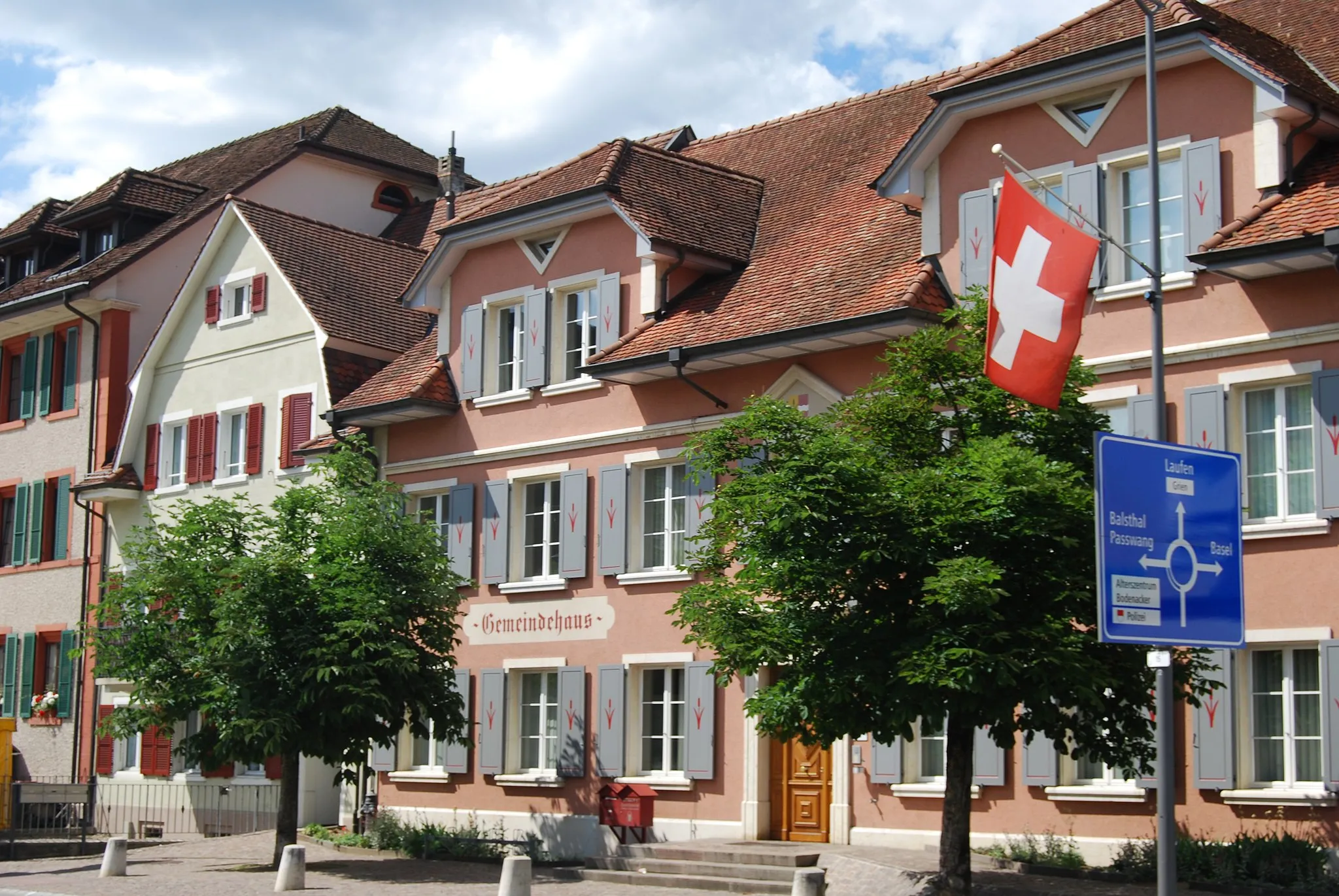 Photo showing: Municipal administration of Breitenbach, canton of Solothurn, Switzerland