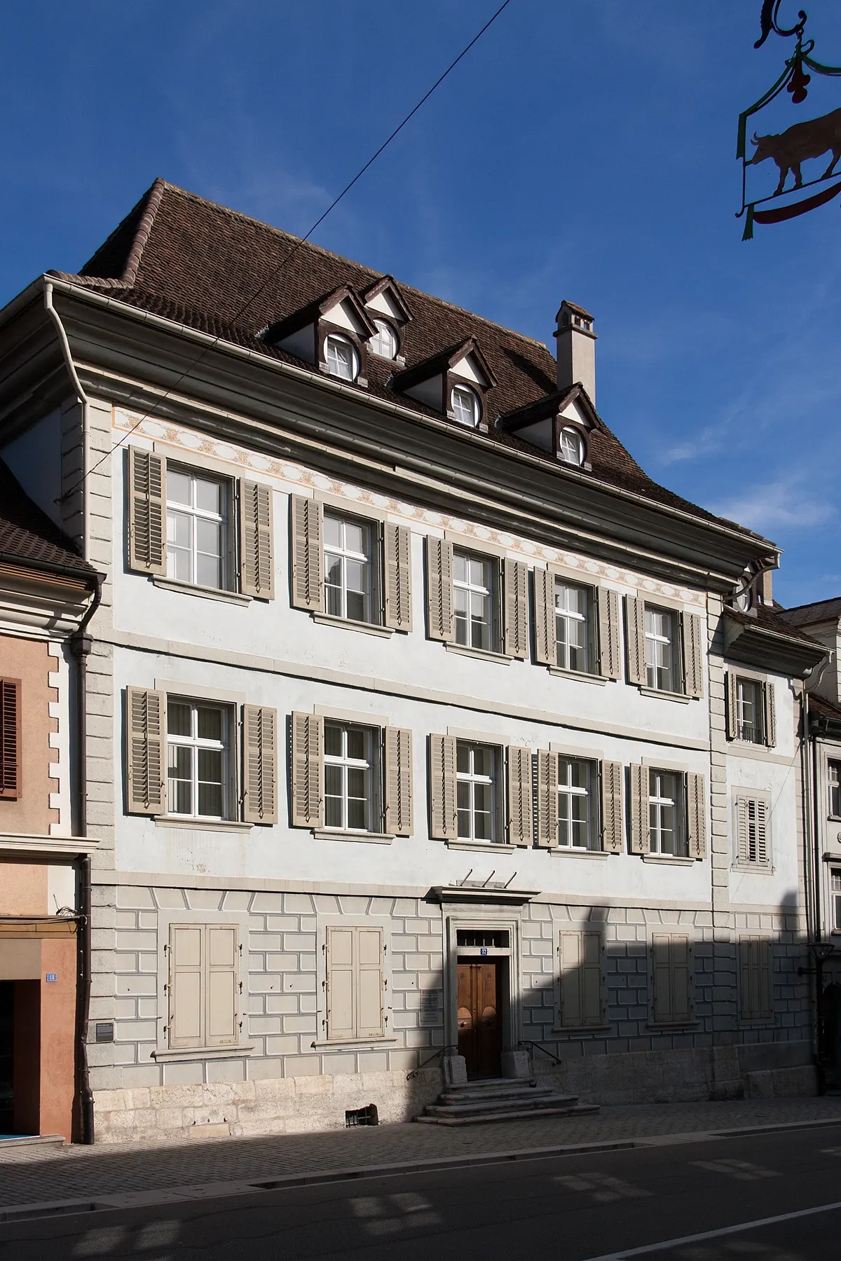Photo showing: Maison de Grandvillers à Delémont (JU)