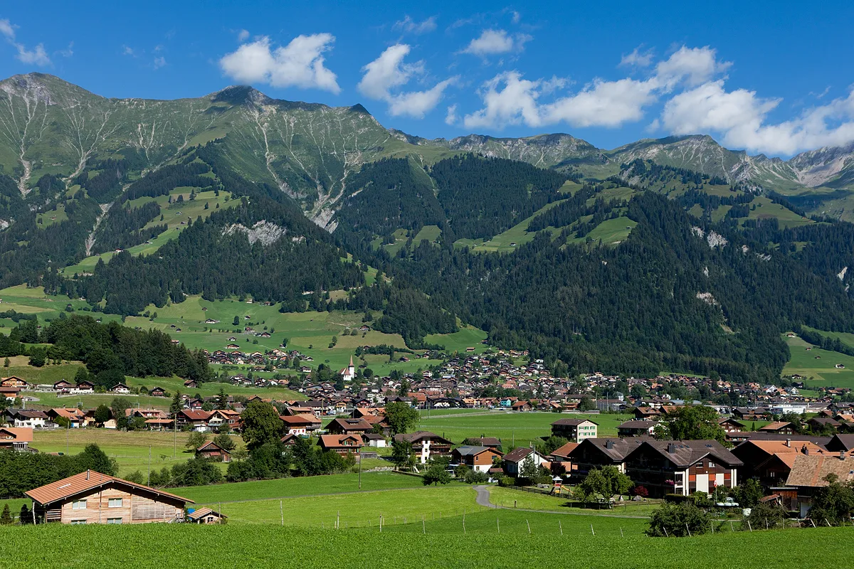 Photo showing: Frutigen im Berner Oberland