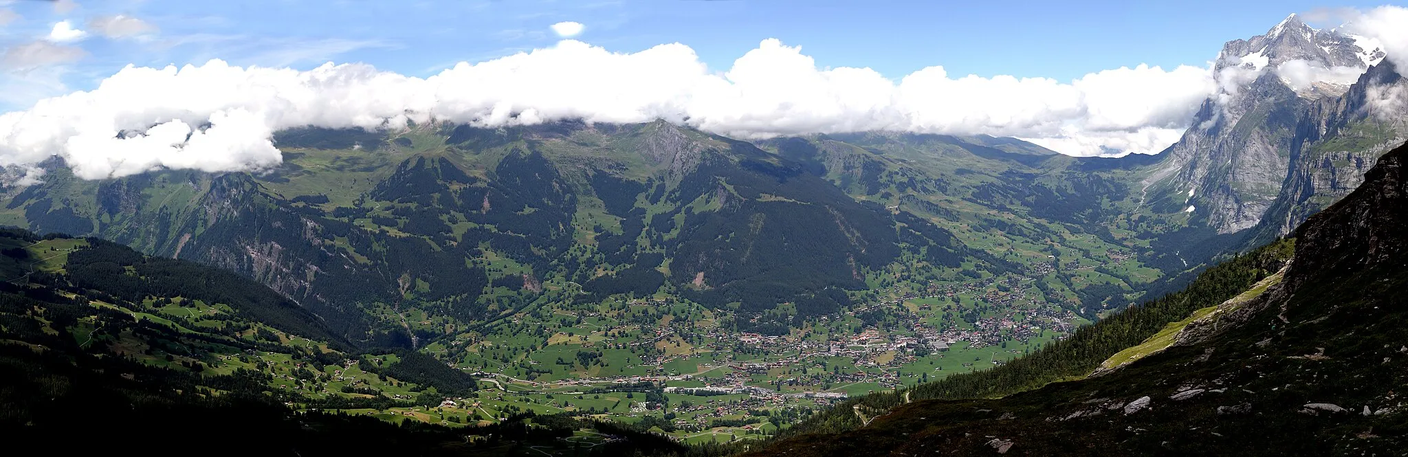 Photo showing: The municipality of Grindelwald.
