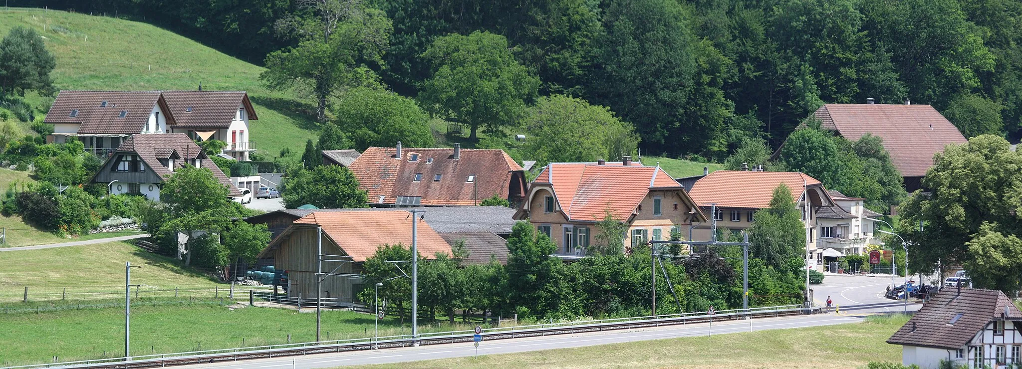 Photo showing: Panorama: Blick bei Grossaffoltern-Kosthofen