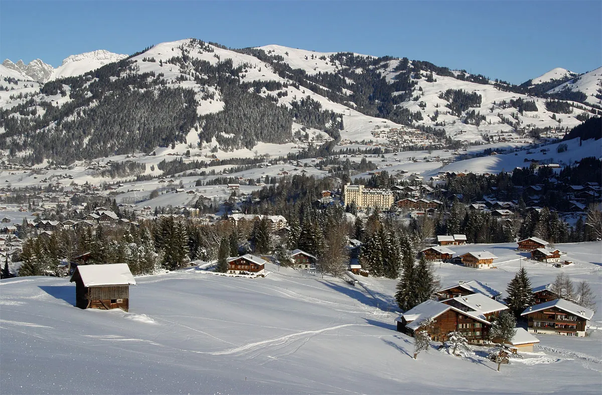 Photo showing: Blick auf Gstaad