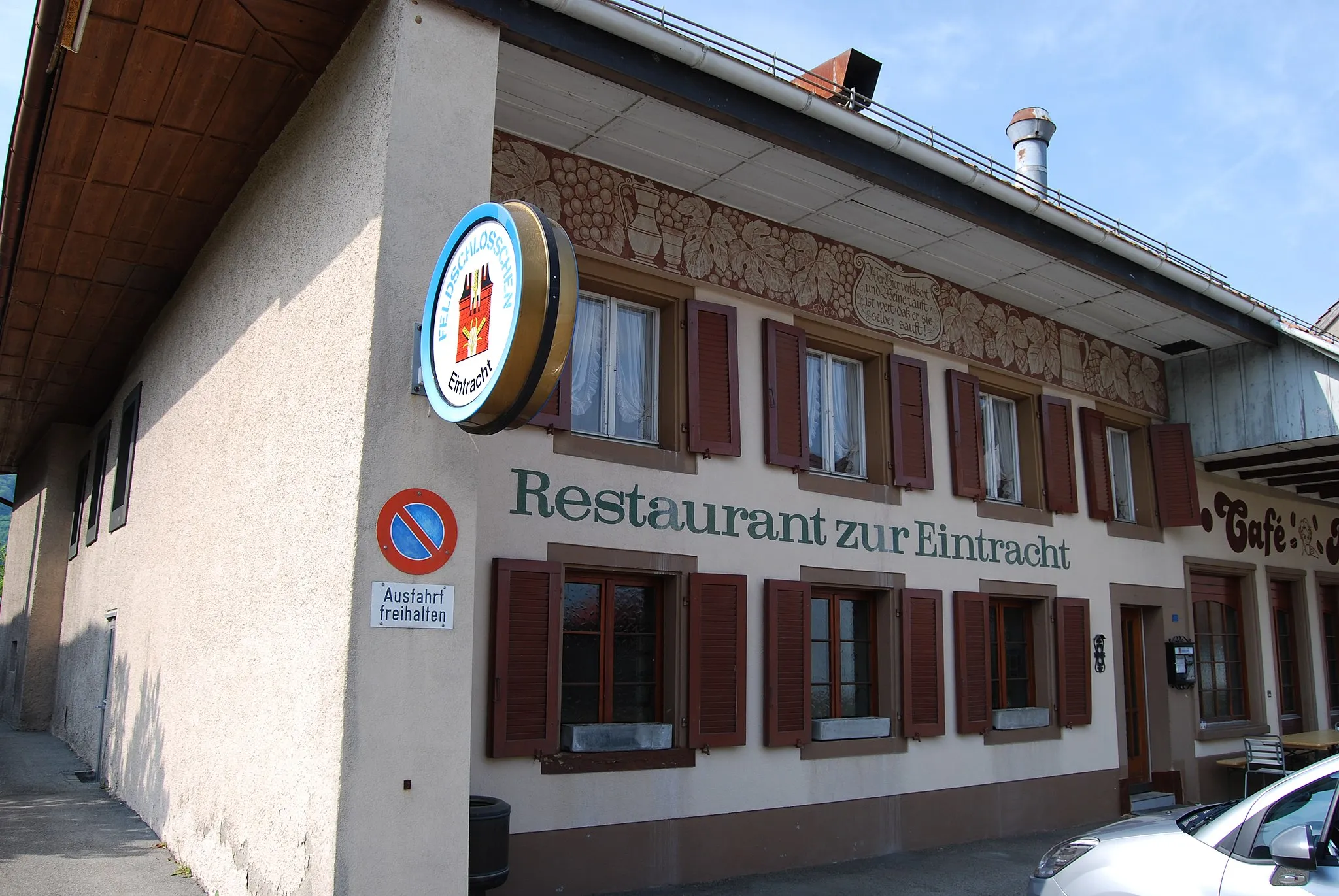 Photo showing: Restaurant Eintracht at Gunzgen, canton of Solothurn, Switzerland