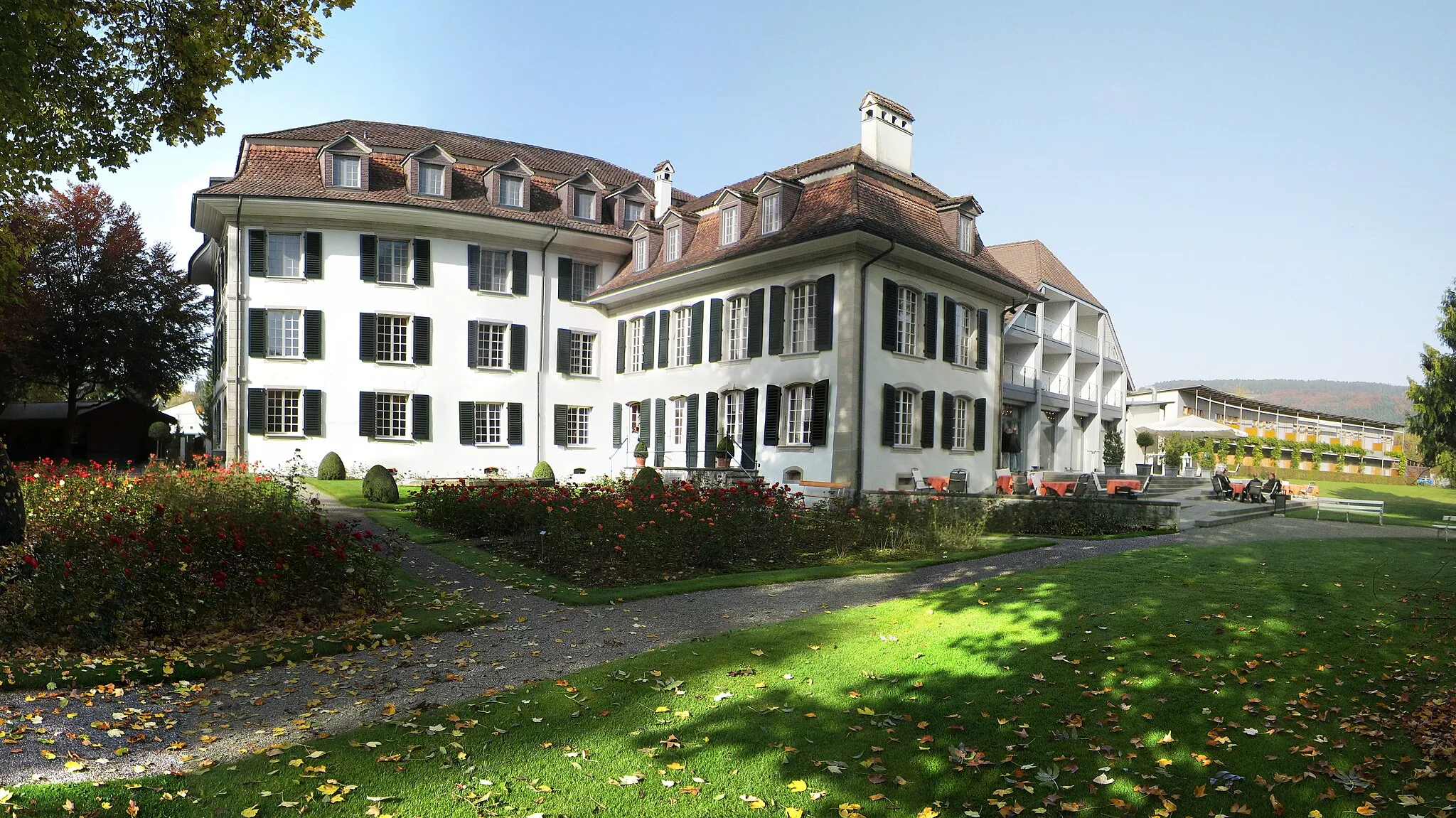 Photo showing: Parkhotel Schloss Hünigen, Konolfingen, Switzerland.