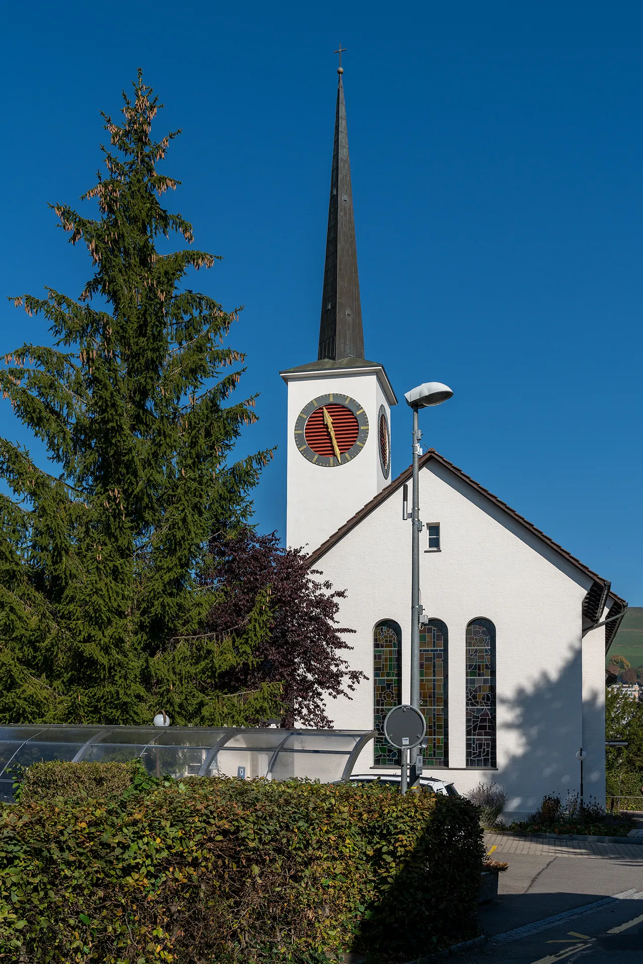 Photo showing: Reformierte Kirche in Konolfingen