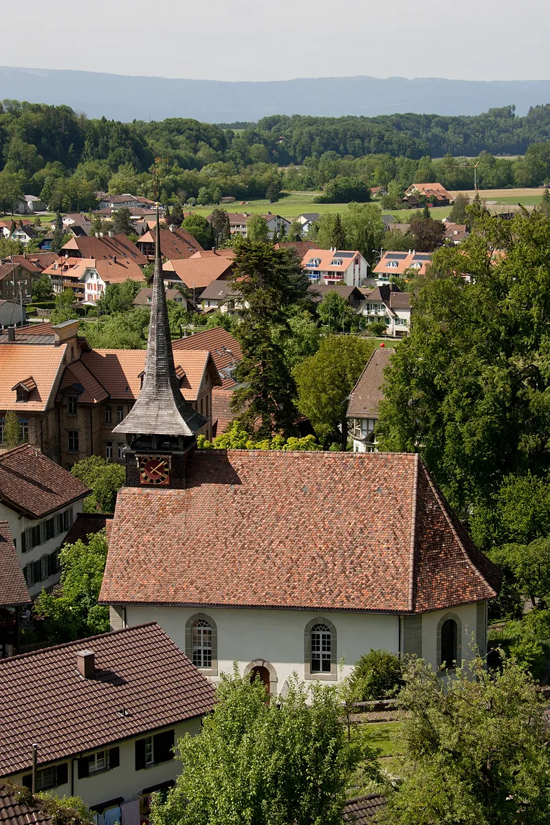 Photo showing: Kirche von Laupen