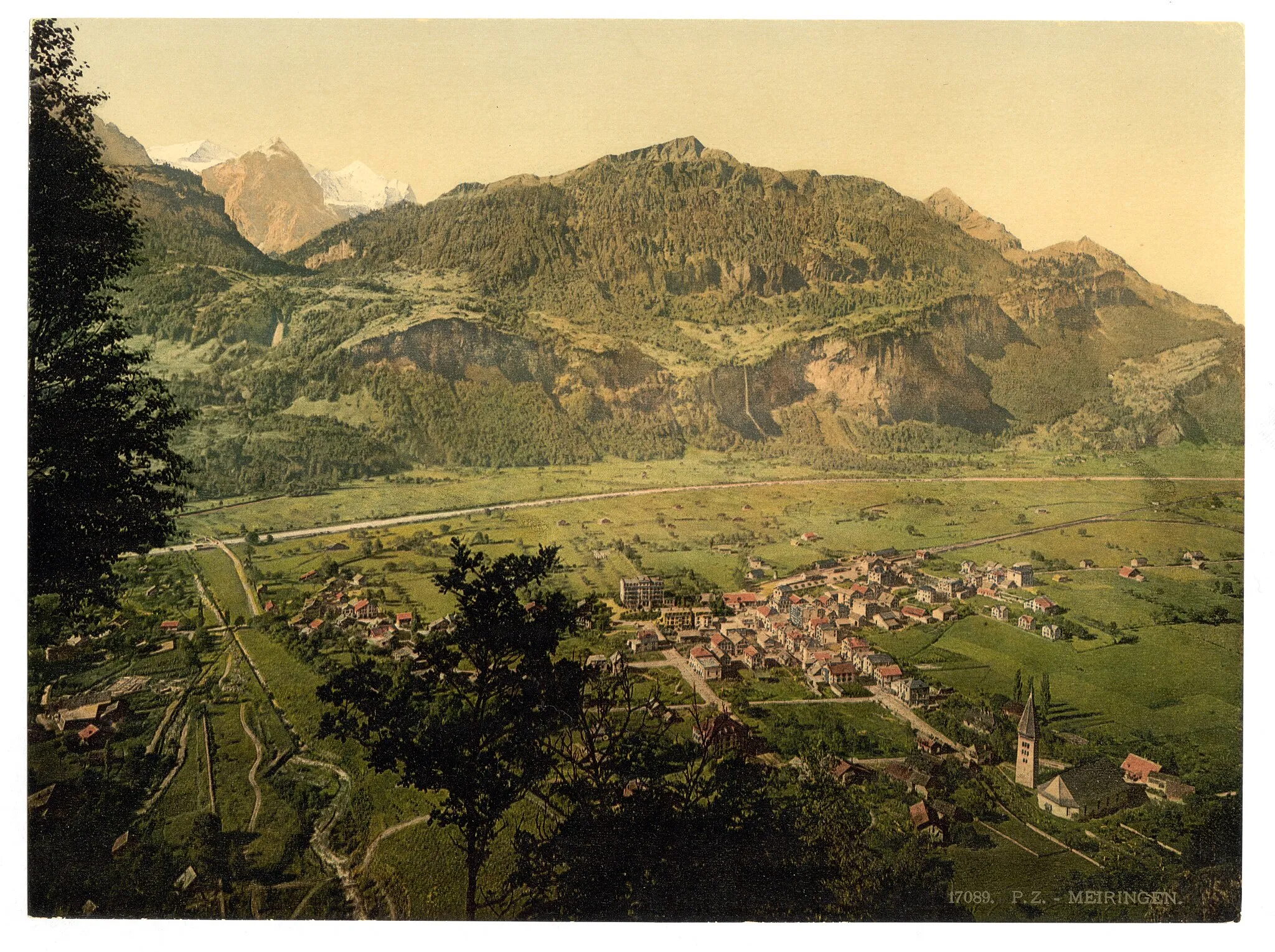 Photo showing: Forms part of: Views of Switzerland in the Photochrom print collection.; Title devised by Library staff.; Print no. "17089".