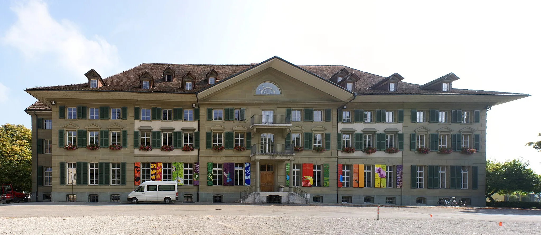 Photo showing: Hofwil high school, Münchenbuchsee, Switzerland