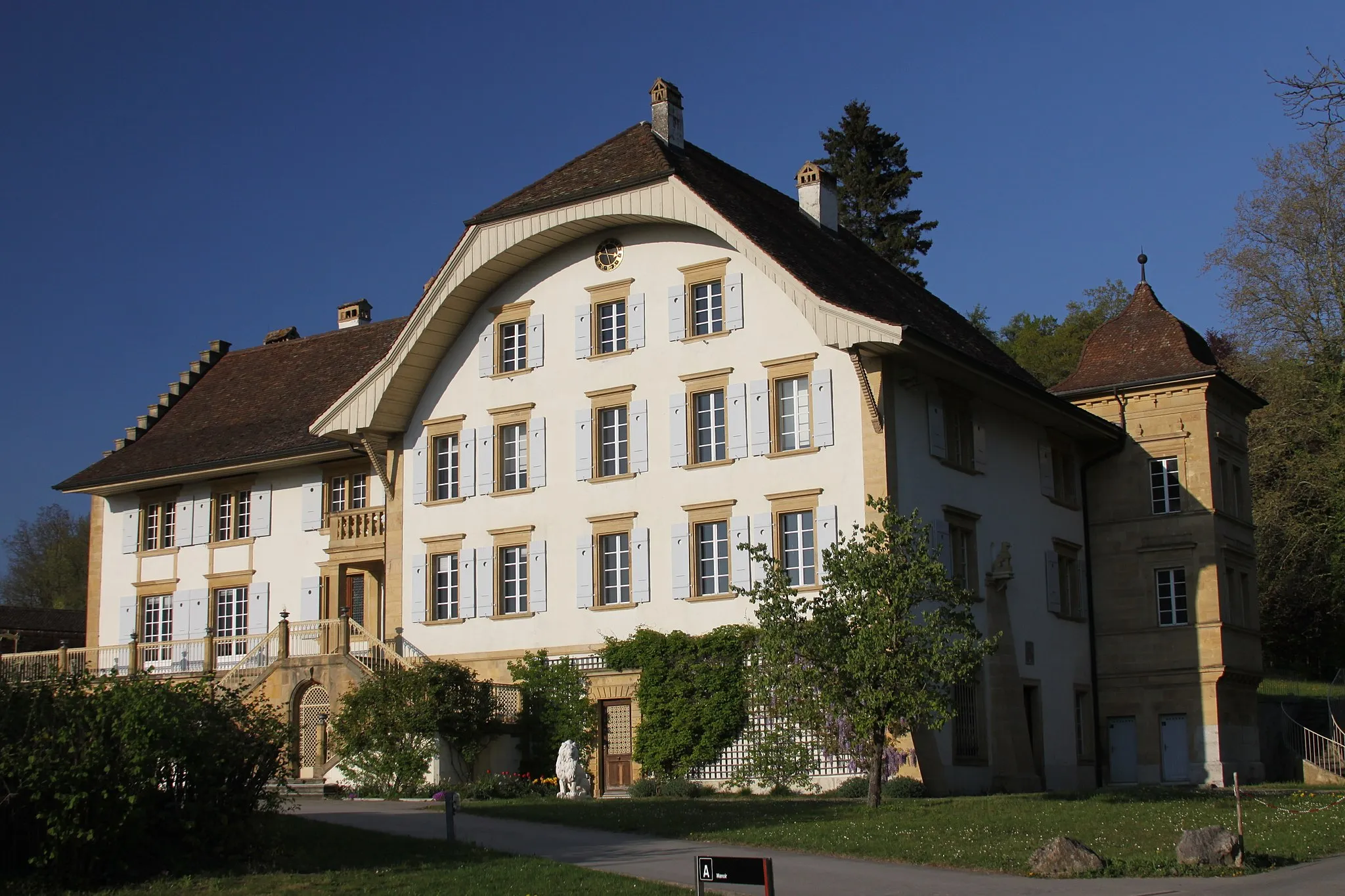 Photo showing: Löwenberg Castle, Löwenberg 45, Murten