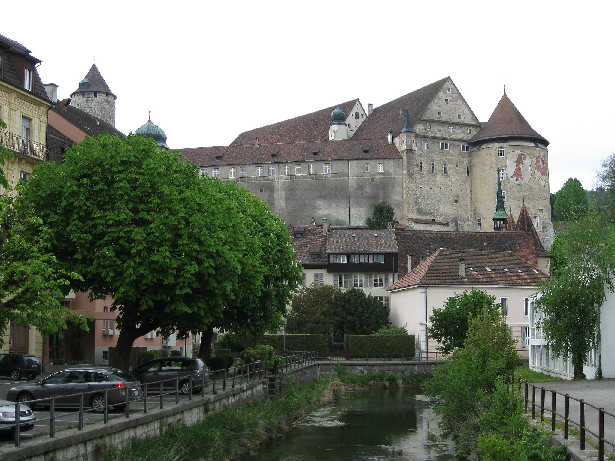 Photo showing: Porrentruy in the canton of Jura, Switzerland