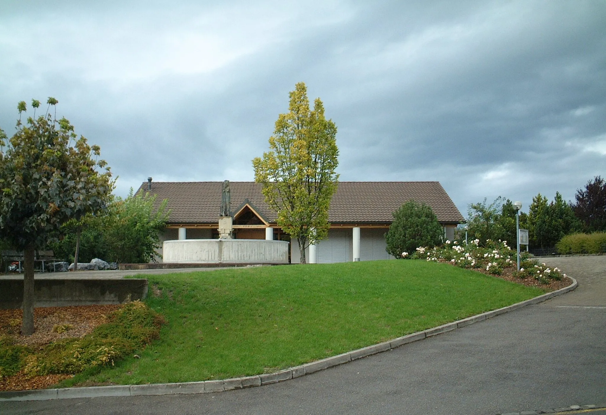 Photo showing: Schmitten, a village in the canton of Fribourg, Switzerland.