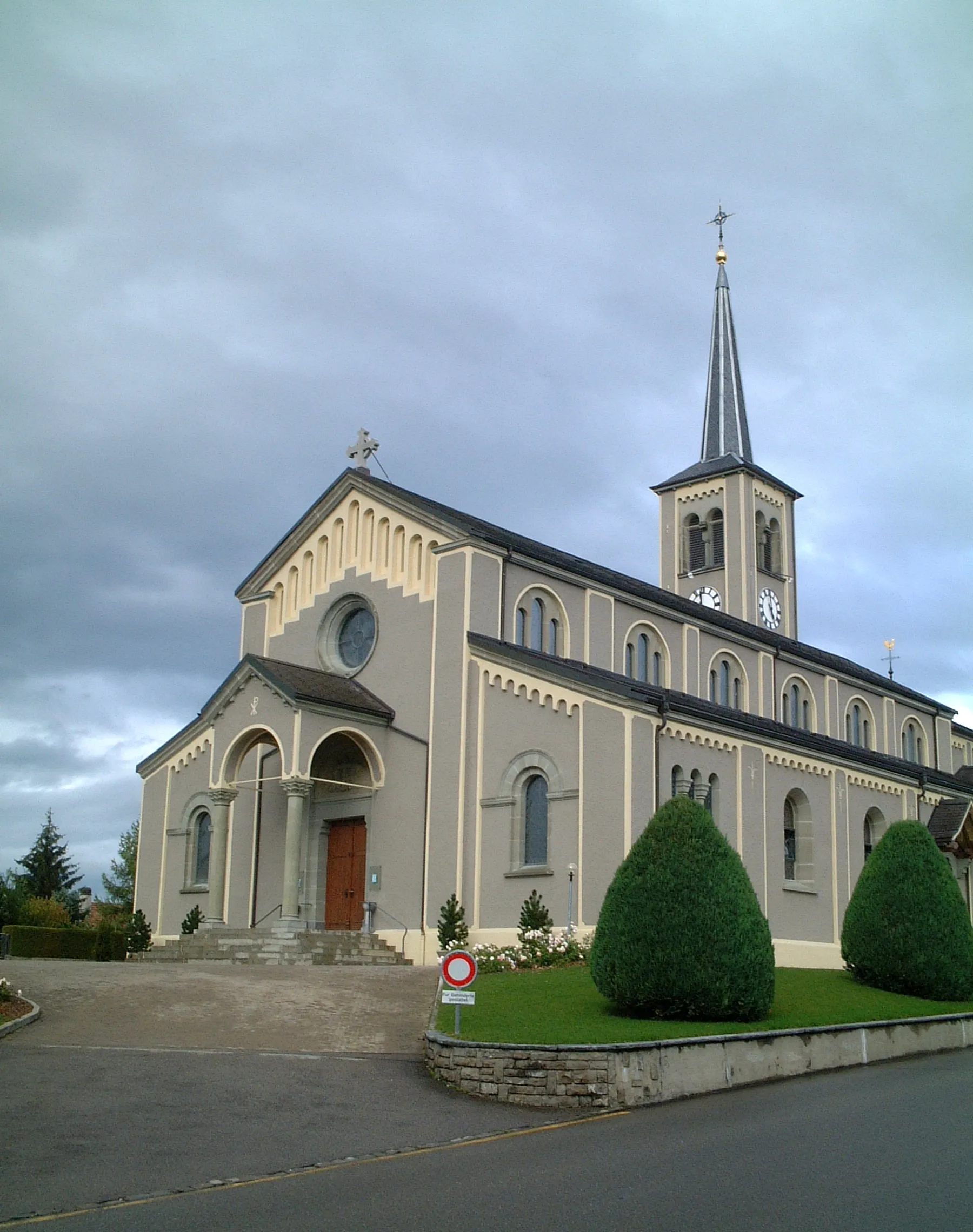 Photo showing: Schmitten, a village in the canton of Fribourg, Switzerland.