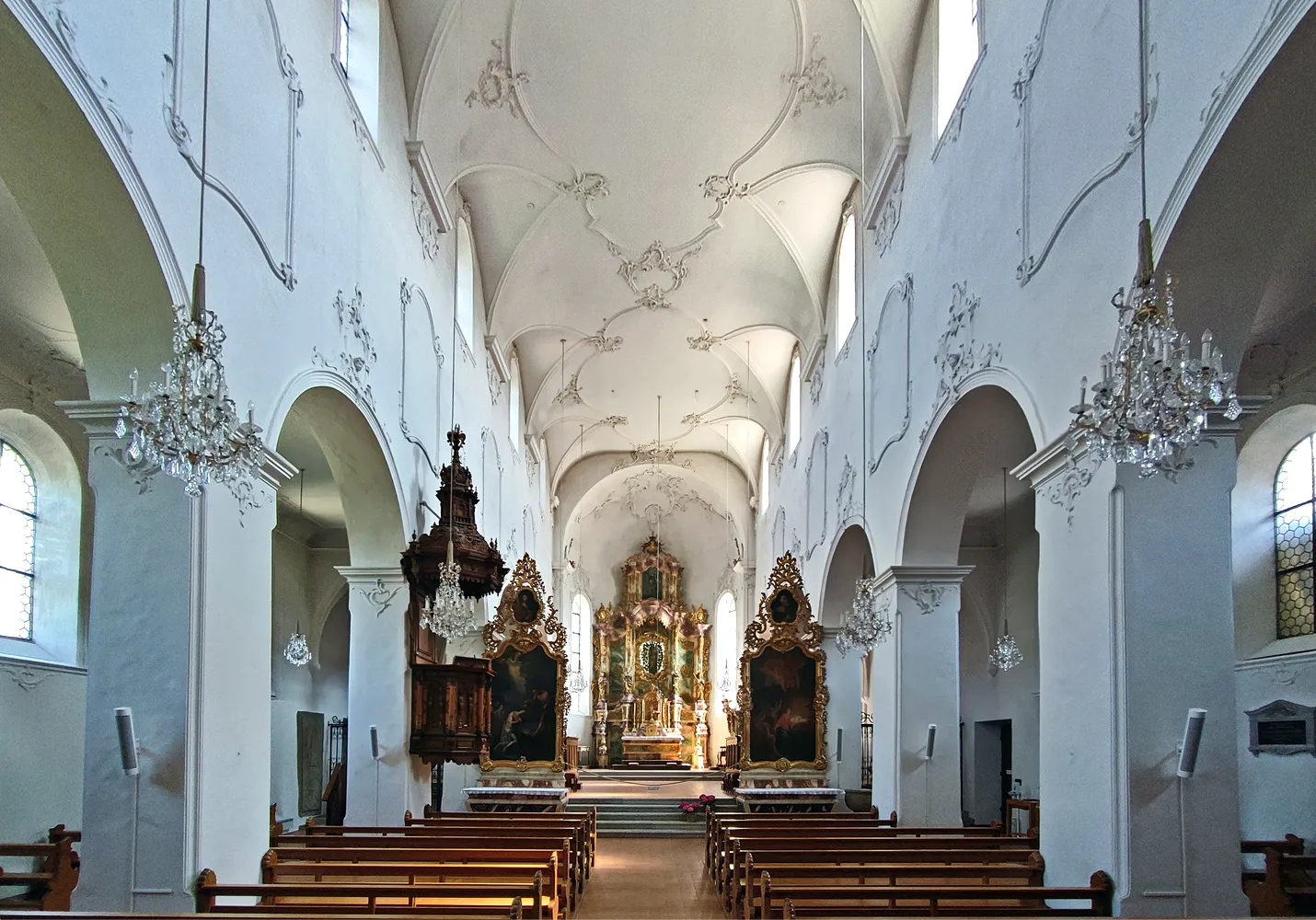 Photo showing: Stiftskirche St. Leodegar in Schönenwerd