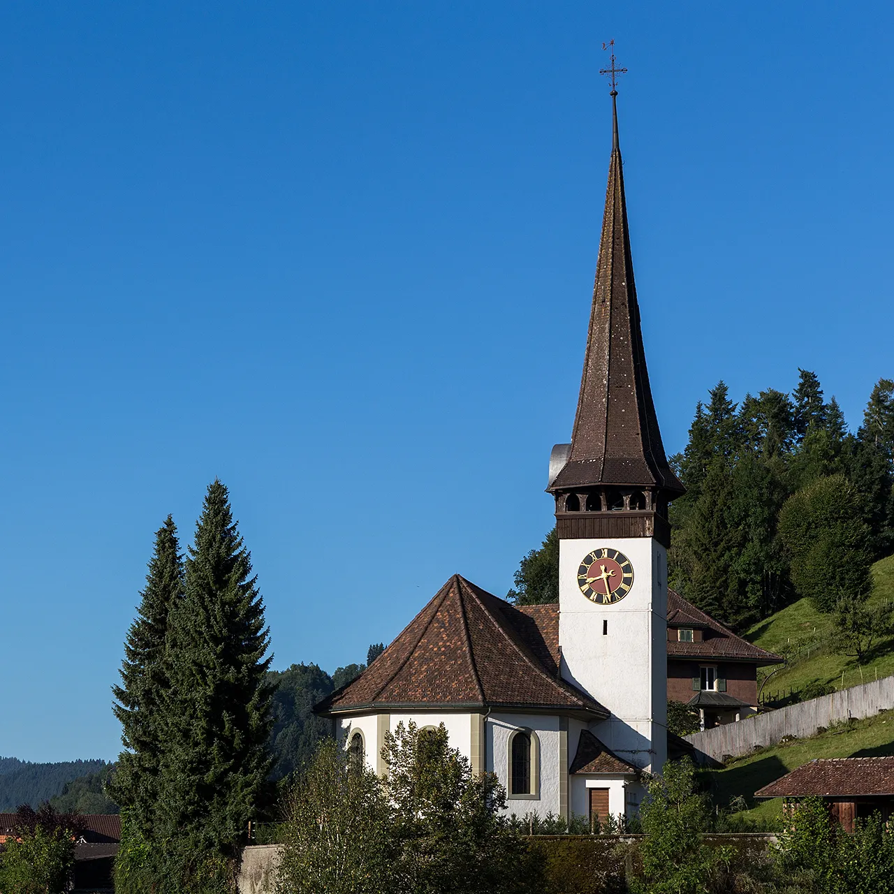 Photo showing: Reformierte Kirche in Signau