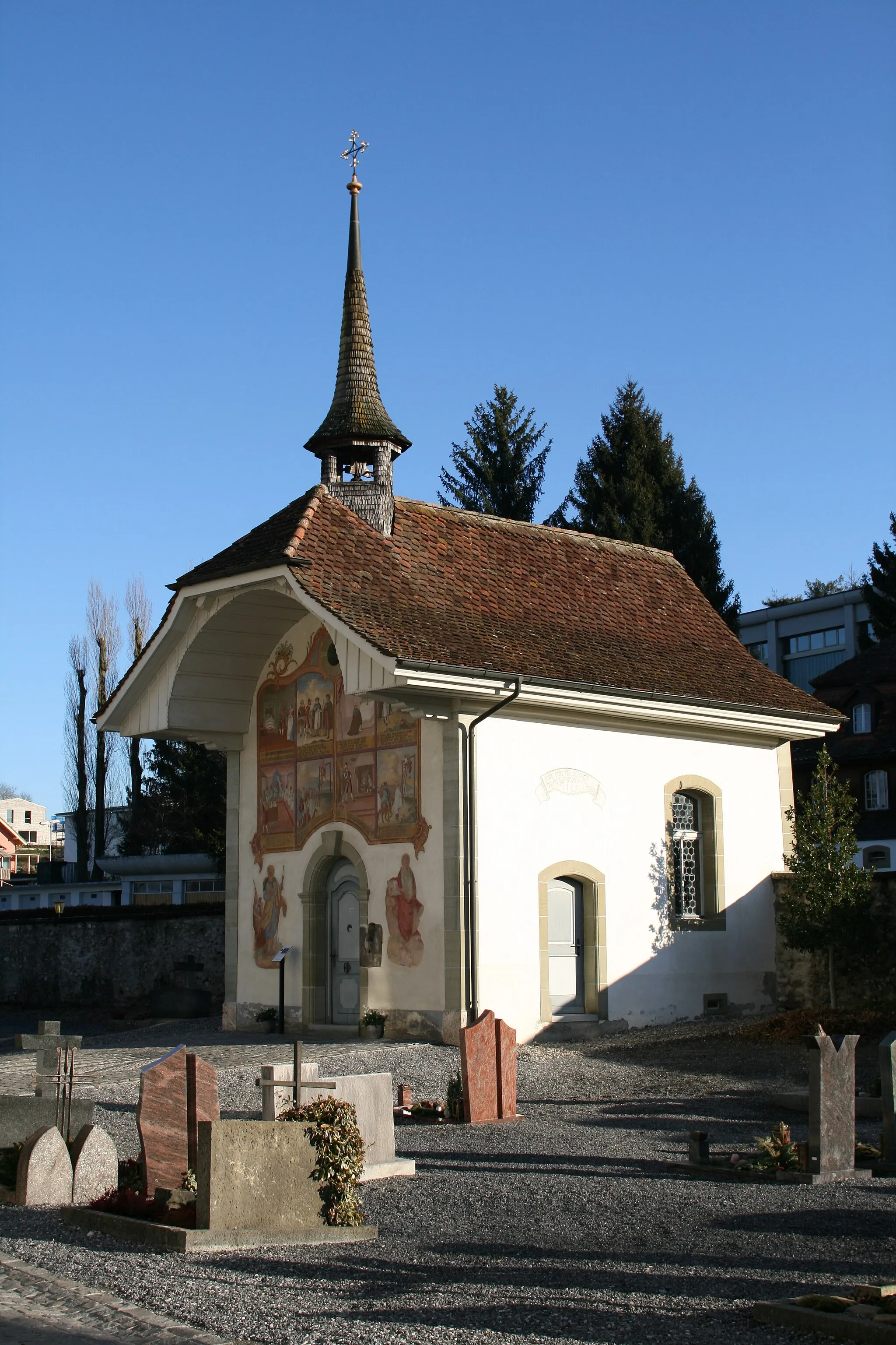 Photo showing: Die Jakobskapelle in Tafers