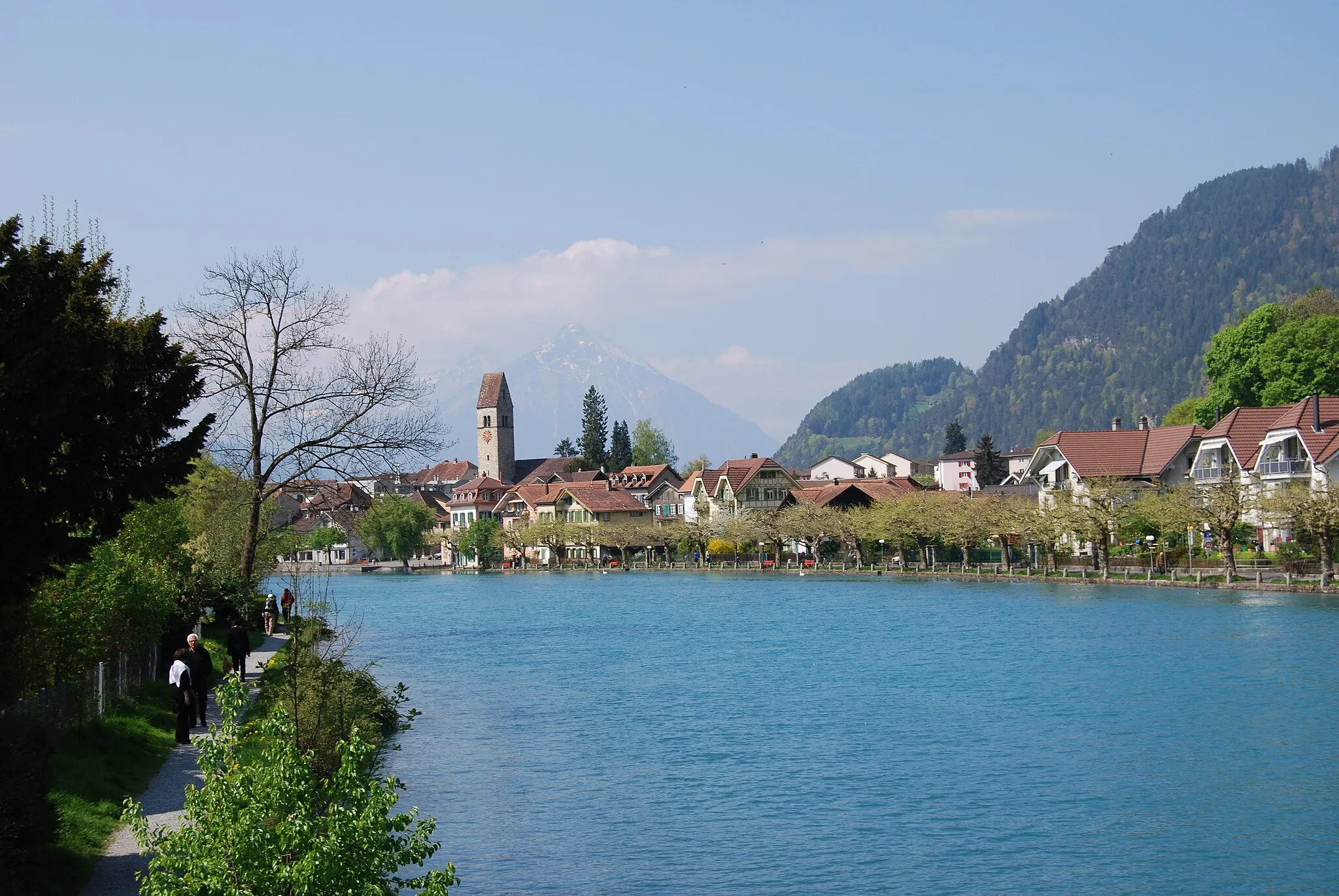 Photo showing: Unterseen, canton of Bern, Switzerland