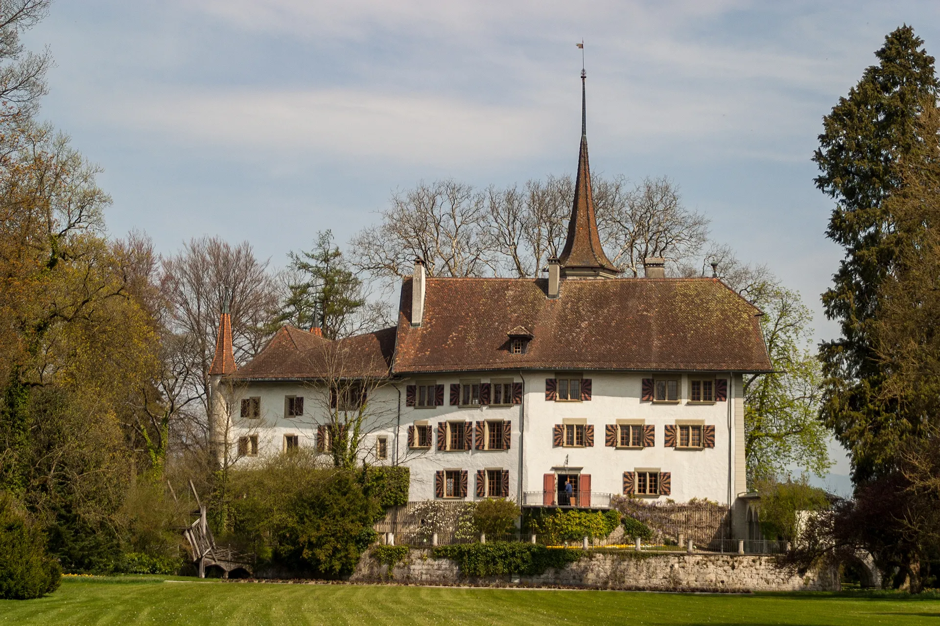 Photo showing: Schloss Landshut in Utzenstorf