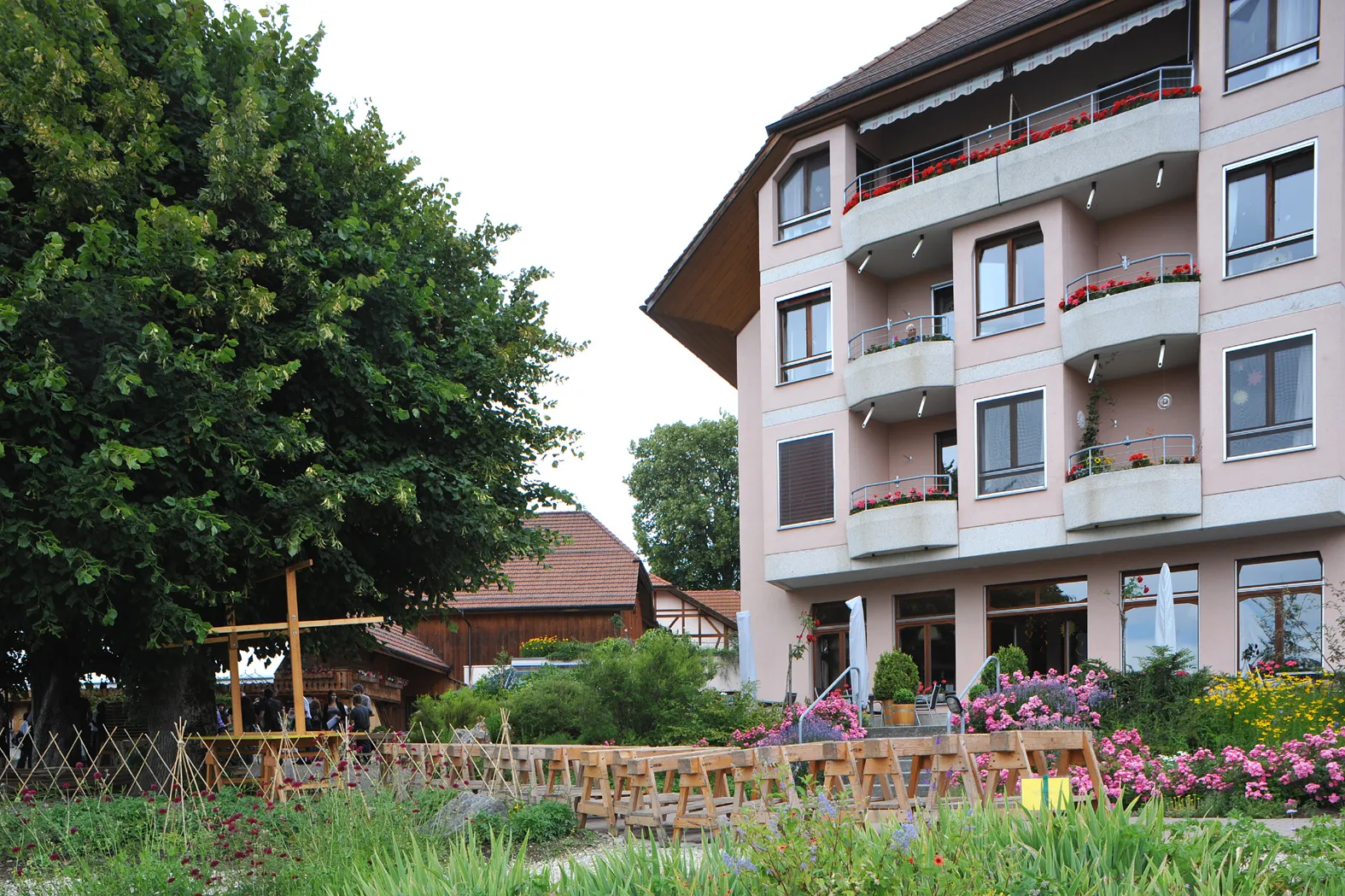 Photo showing: Ruettihubelbad near Worb, retirement and foster home; Berne, Switzerland.