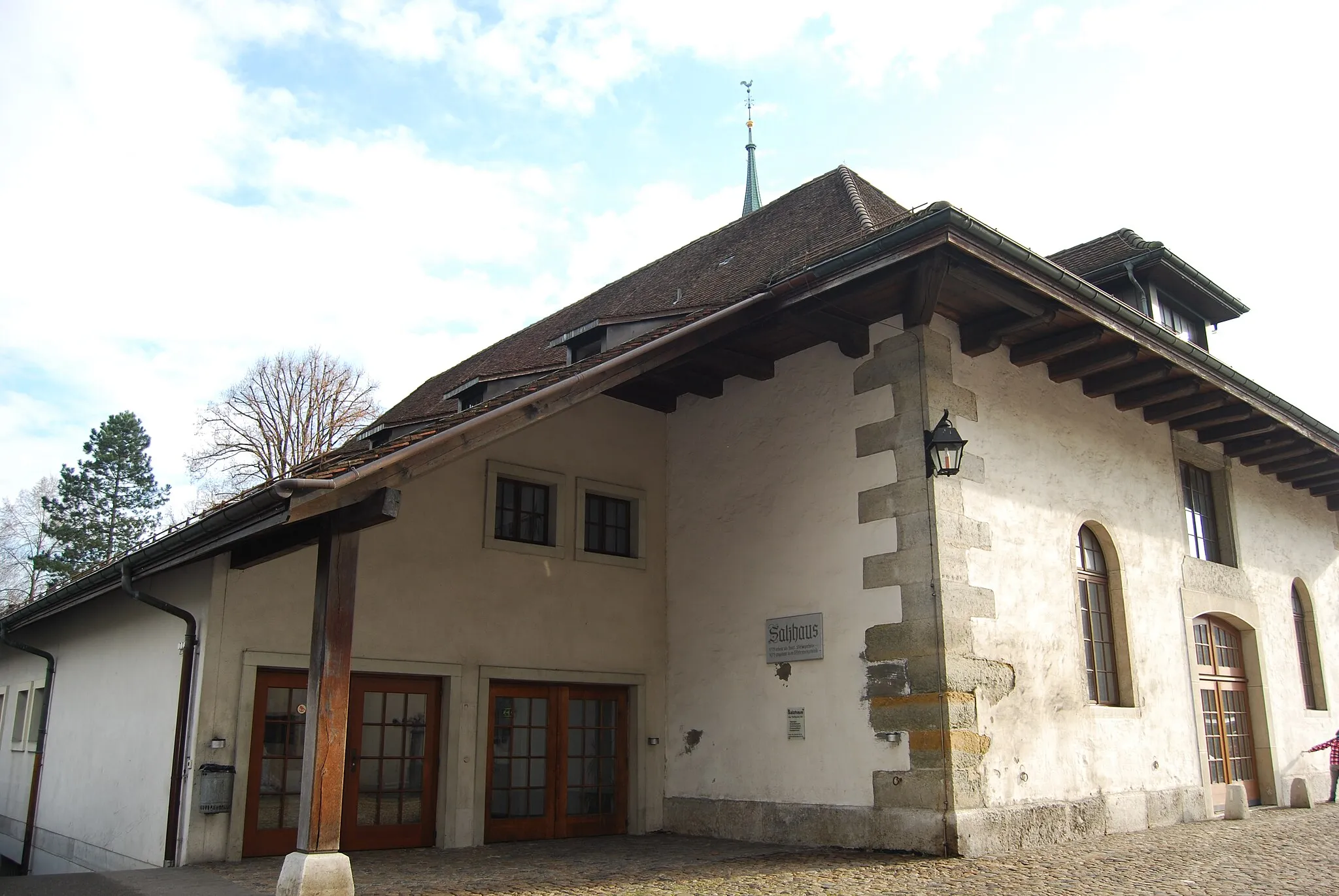 Photo showing: Salt house at Wangen an der Aare, canton of Bern, Switzerland