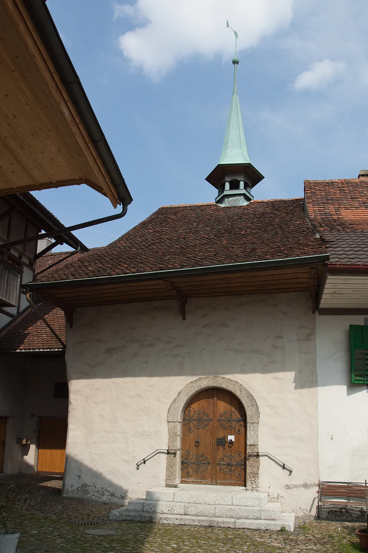 Photo showing: Reformierte Katharinenkapelle in Wiedlisbach (BE)