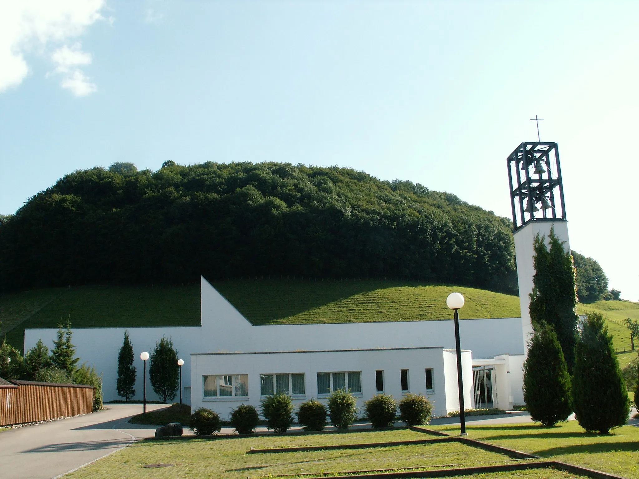 Photo showing: Catholic church in Worb, canton of Berne, Switzerland