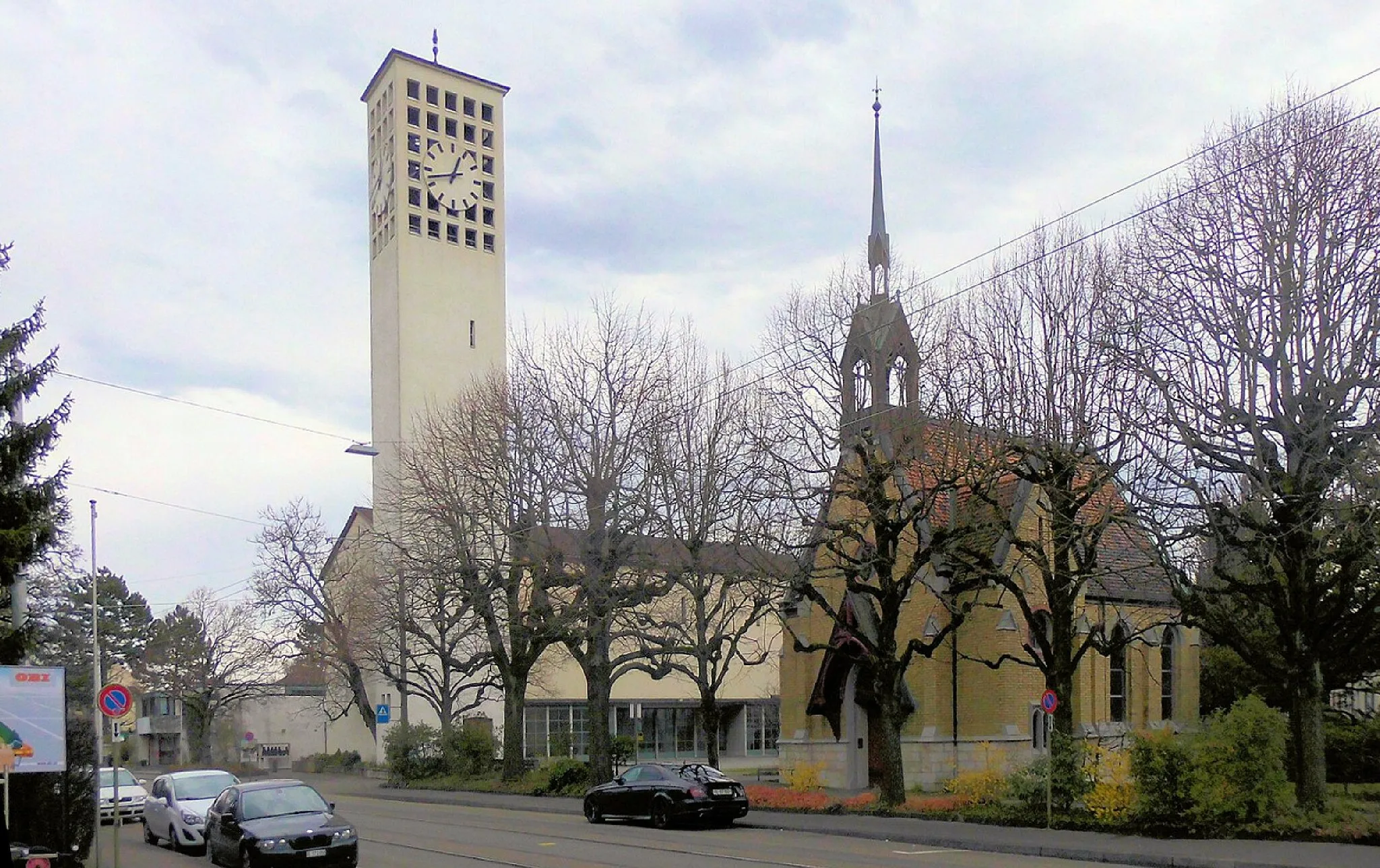 Photo showing: Evangelisch-reformierte Kirche in Allschwil, Kanton Basel-Landschaft, Schweiz
