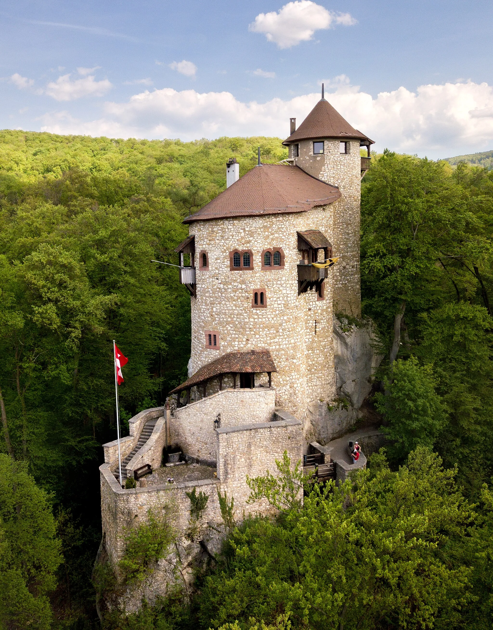 Photo showing: Burg Reichenstein bei Arlesheim