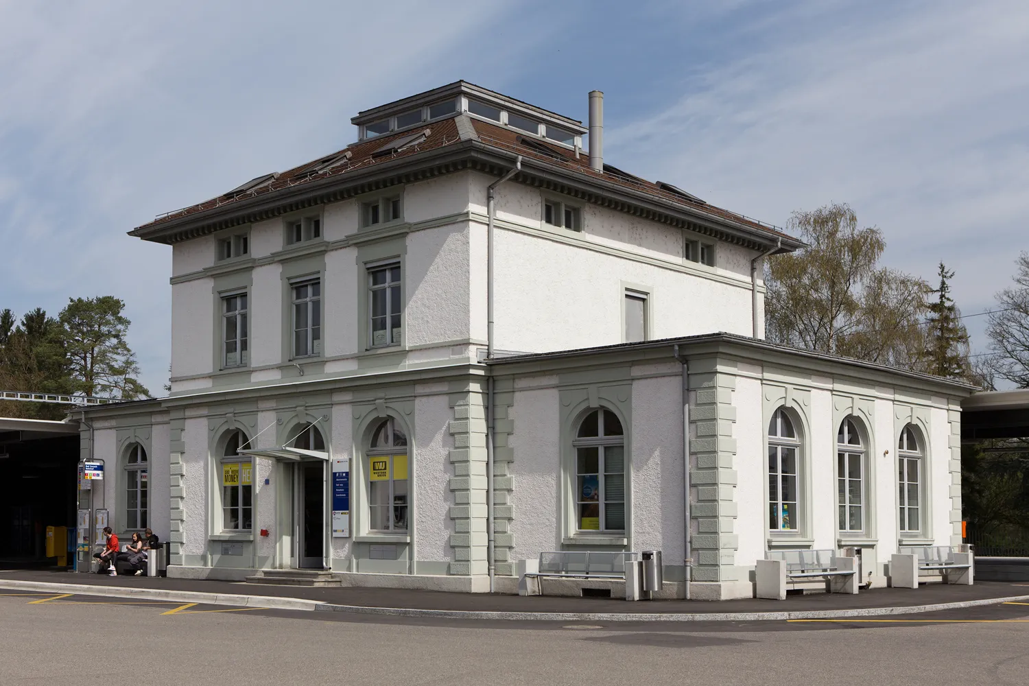 Photo showing: Bahnhof Bad Zurzach
