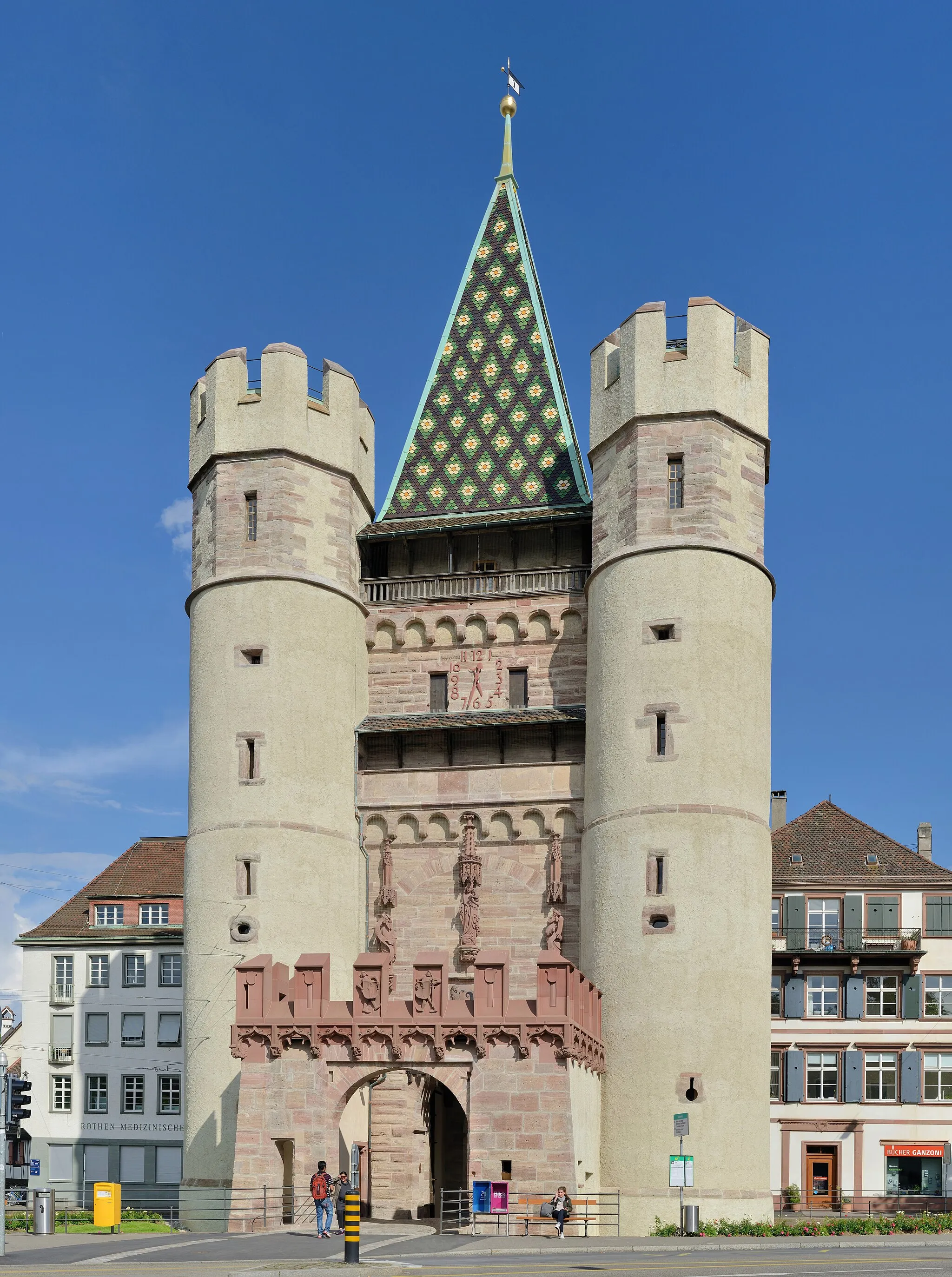 Photo showing: Basel: Gate of Spalen