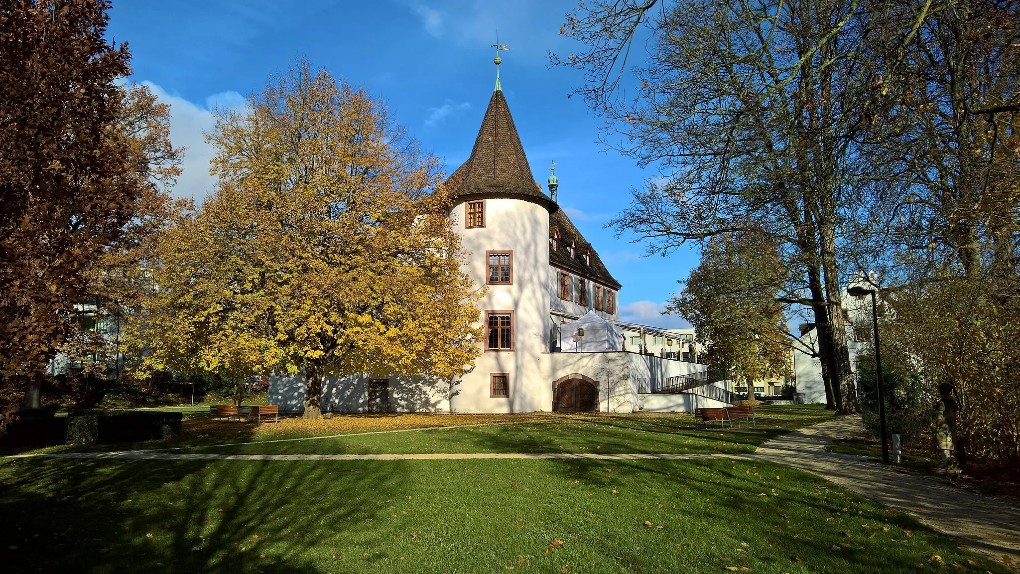 Photo showing: Schloss Binningen Südansicht