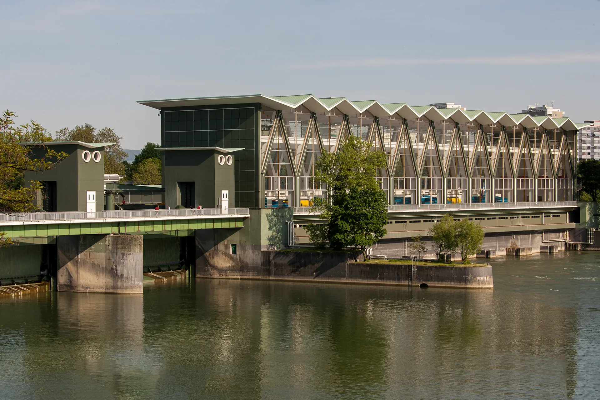 Photo showing: Kraftwerk Birsfelden