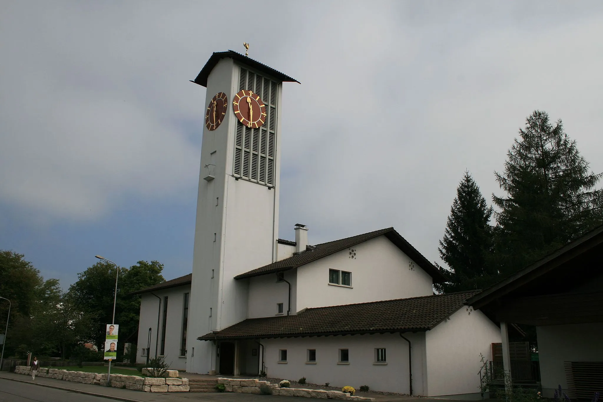 Photo showing: Reformierte Kirche in Buchs AG