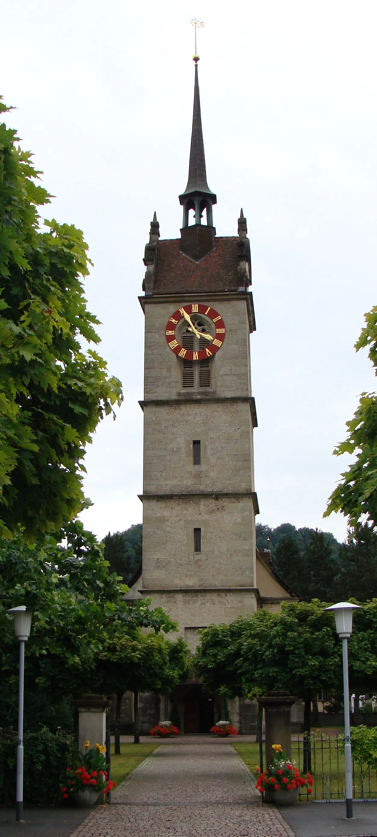 Photo showing: Church in Gränichen