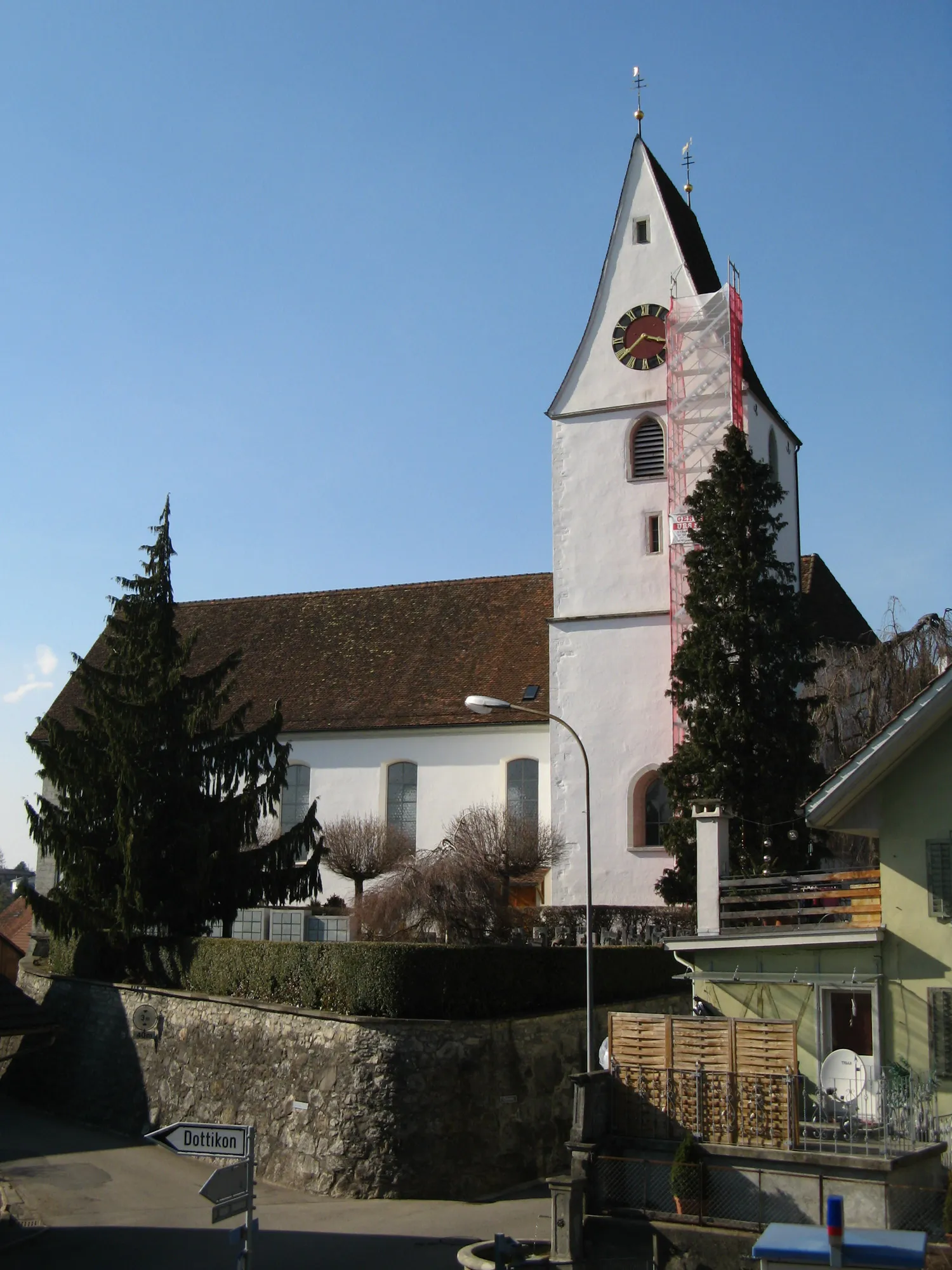 Photo showing: Römisch-katholisch Pfarrkirche St. Michael in Hägglingen
