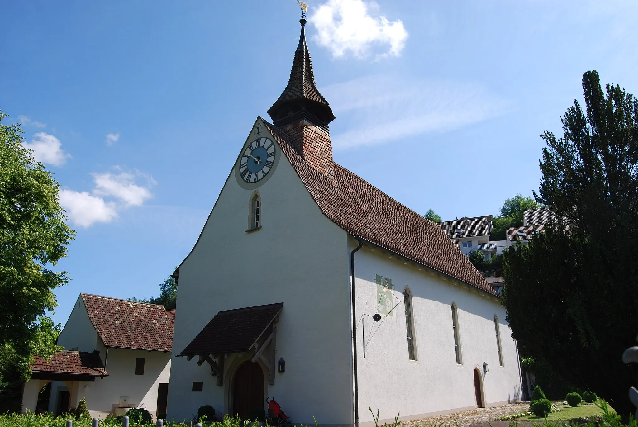 Photo showing: Church of Hölstein, canton of Basel-Country, Switzerland