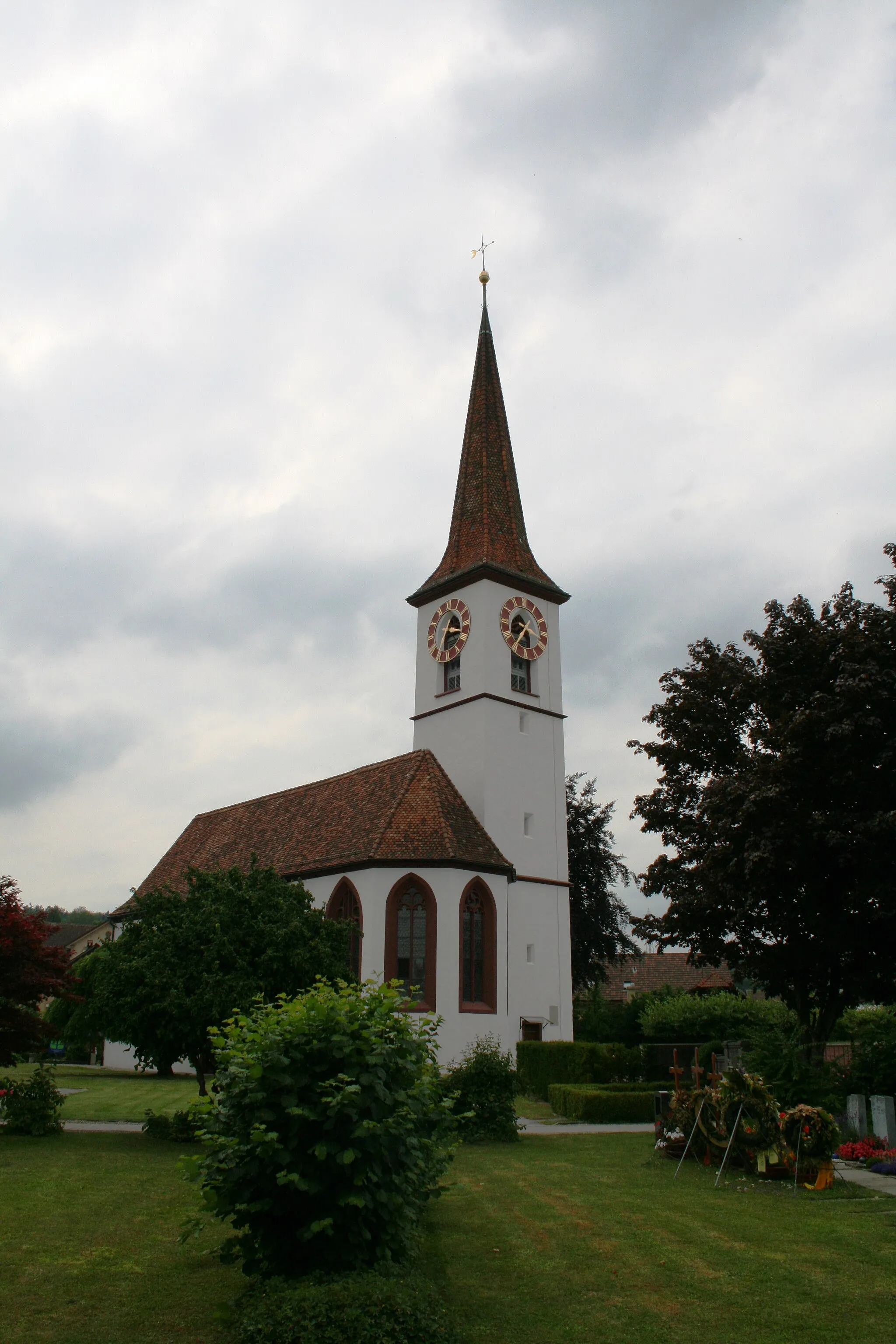 Photo showing: Ref. Church Kölliken, AG, Switzerland