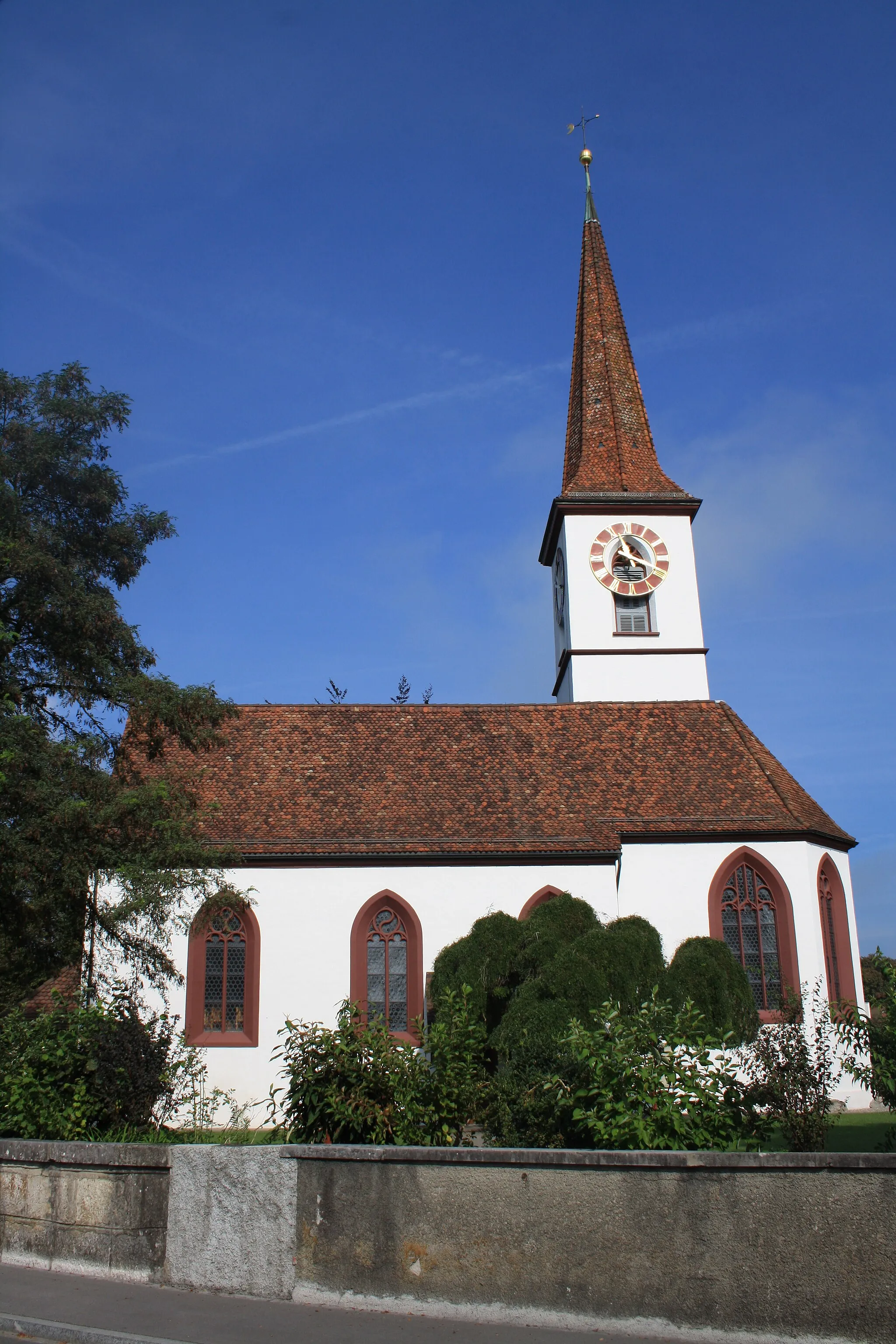 Photo showing: Reformierte Kirche Kölliken