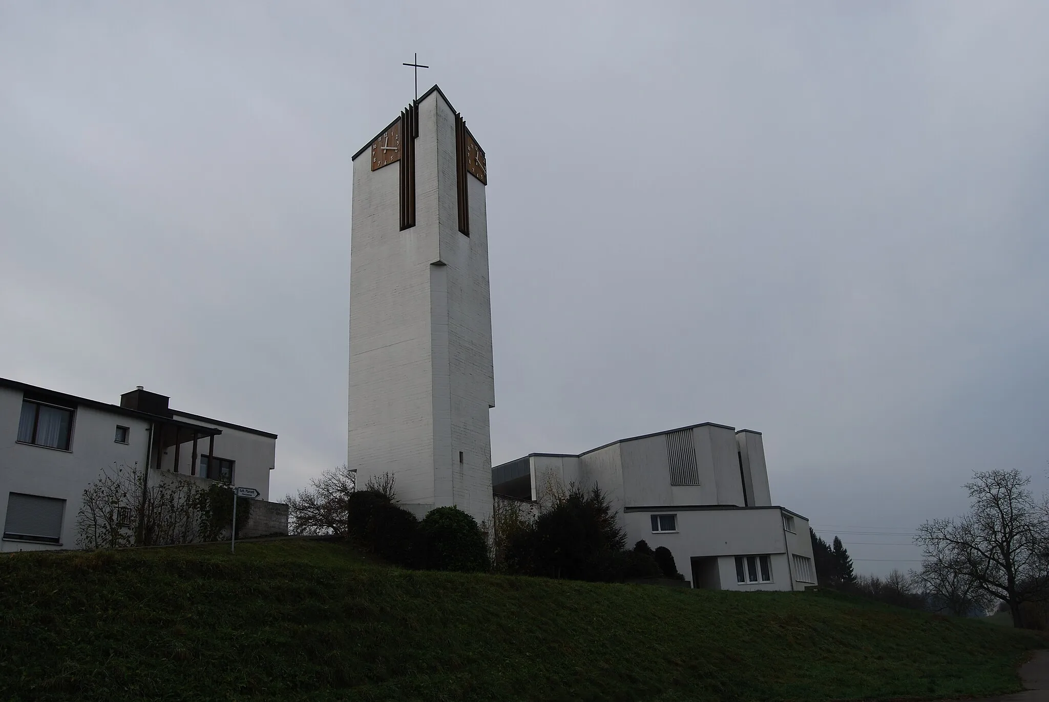 Photo showing: Church of Künten, canton of Aargau, Switzerland