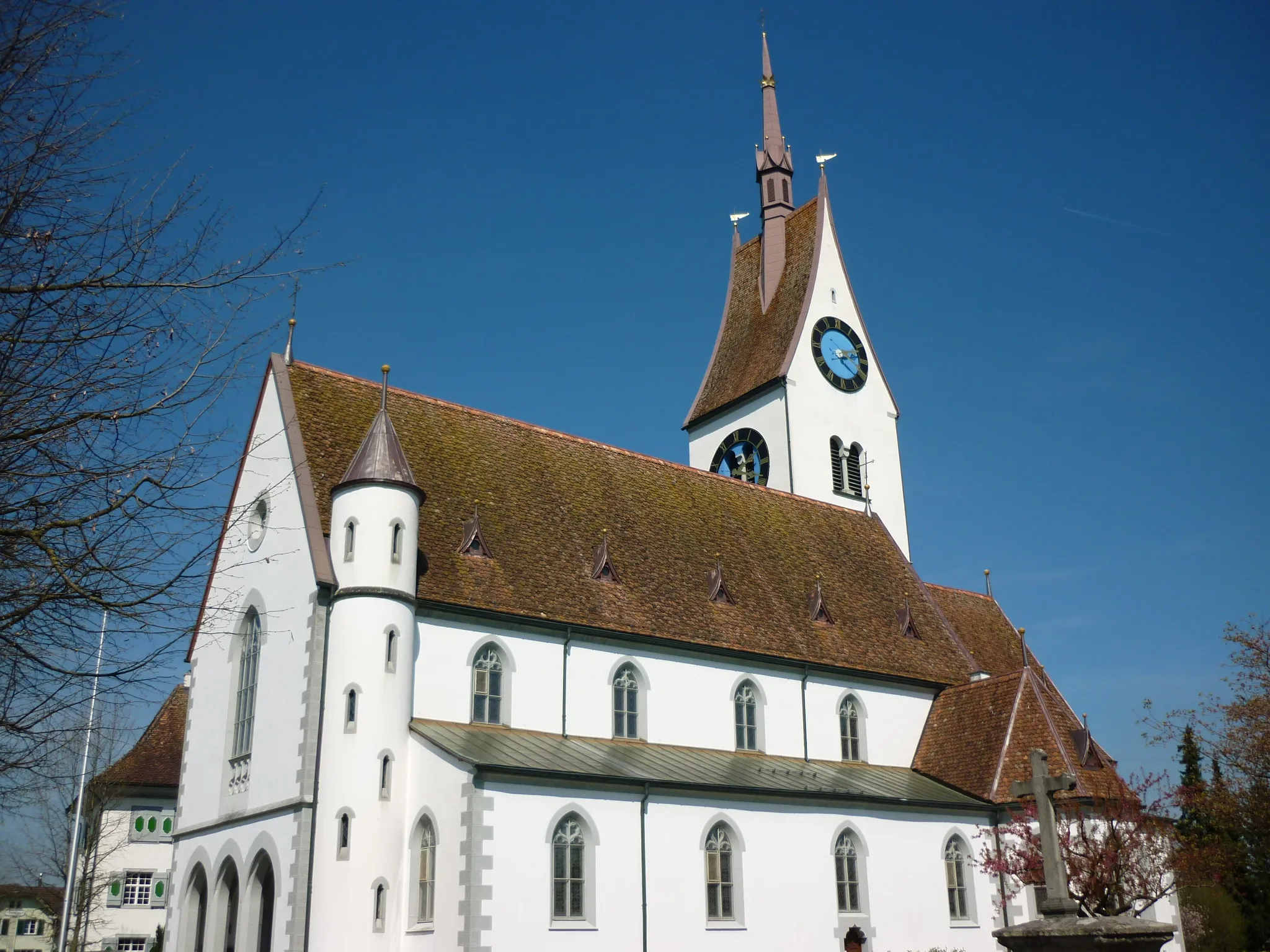 Photo showing: Church Merenschwand AG, Switzerland