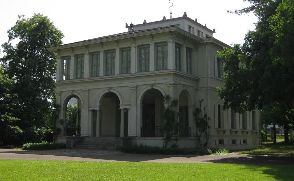 Photo showing: Villa Ehinger (Blick vom Park)