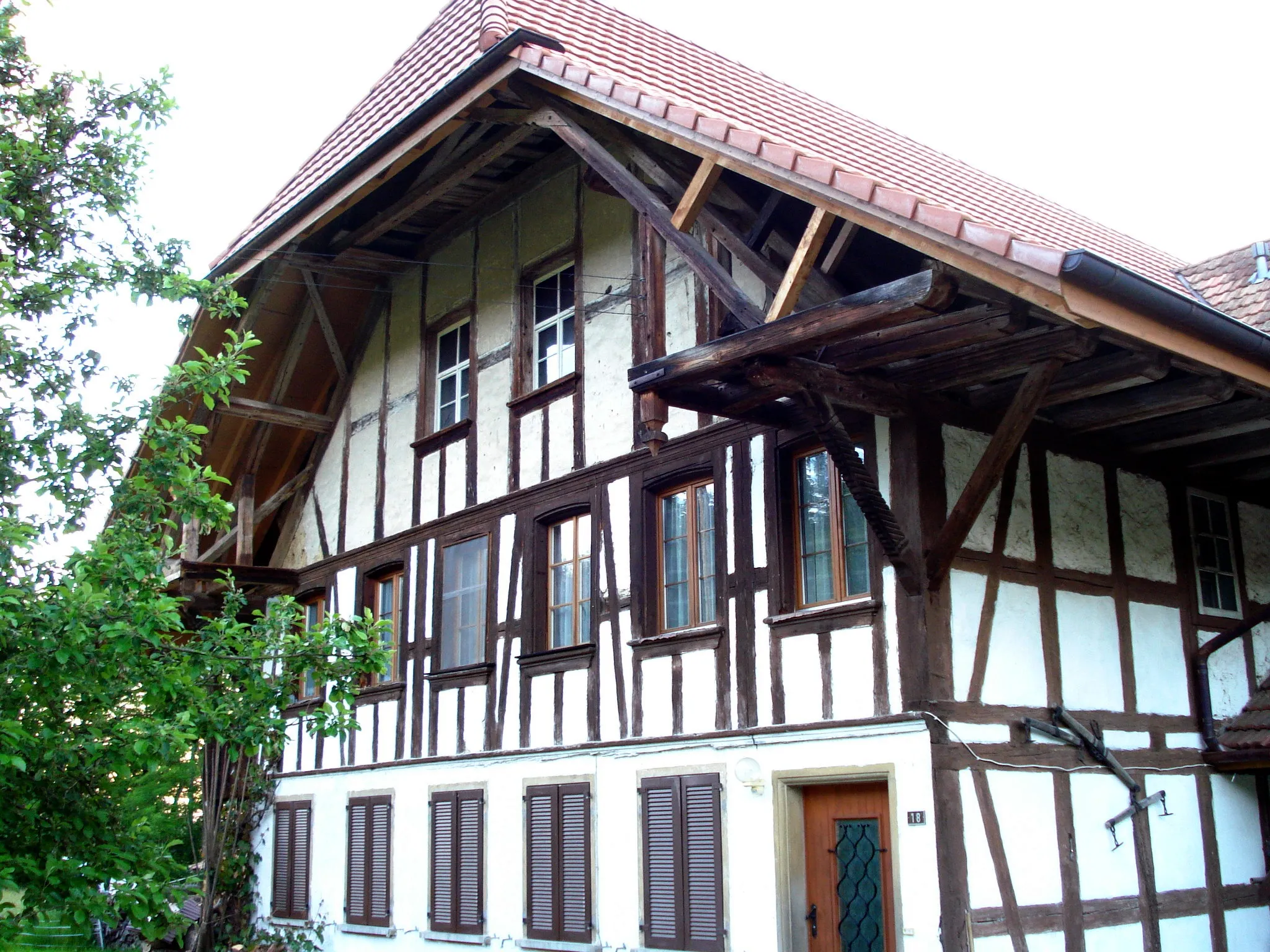Photo showing: Maison typique d'Argovie