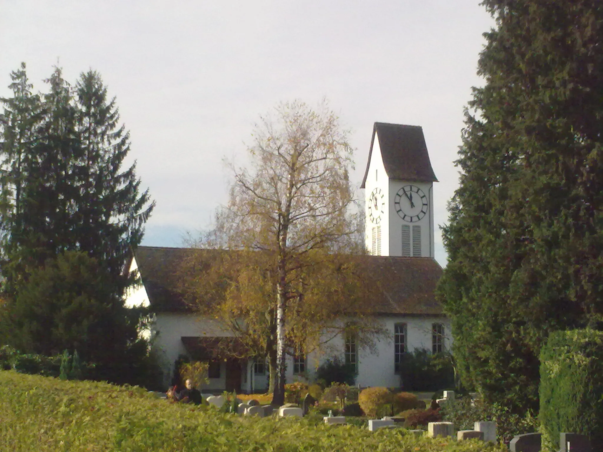 Photo showing: Reformed Church Niederlenz in Switzerland