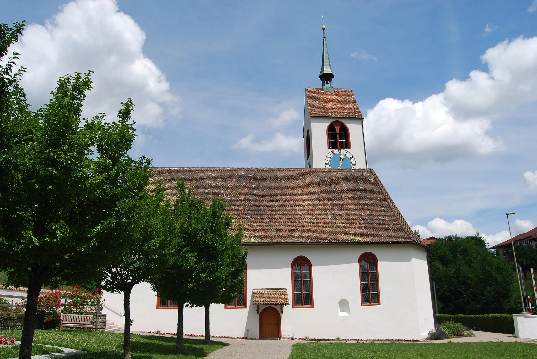 Photo showing: Protestant church of Oberdorf, canton of Basel-Country, Switzerland